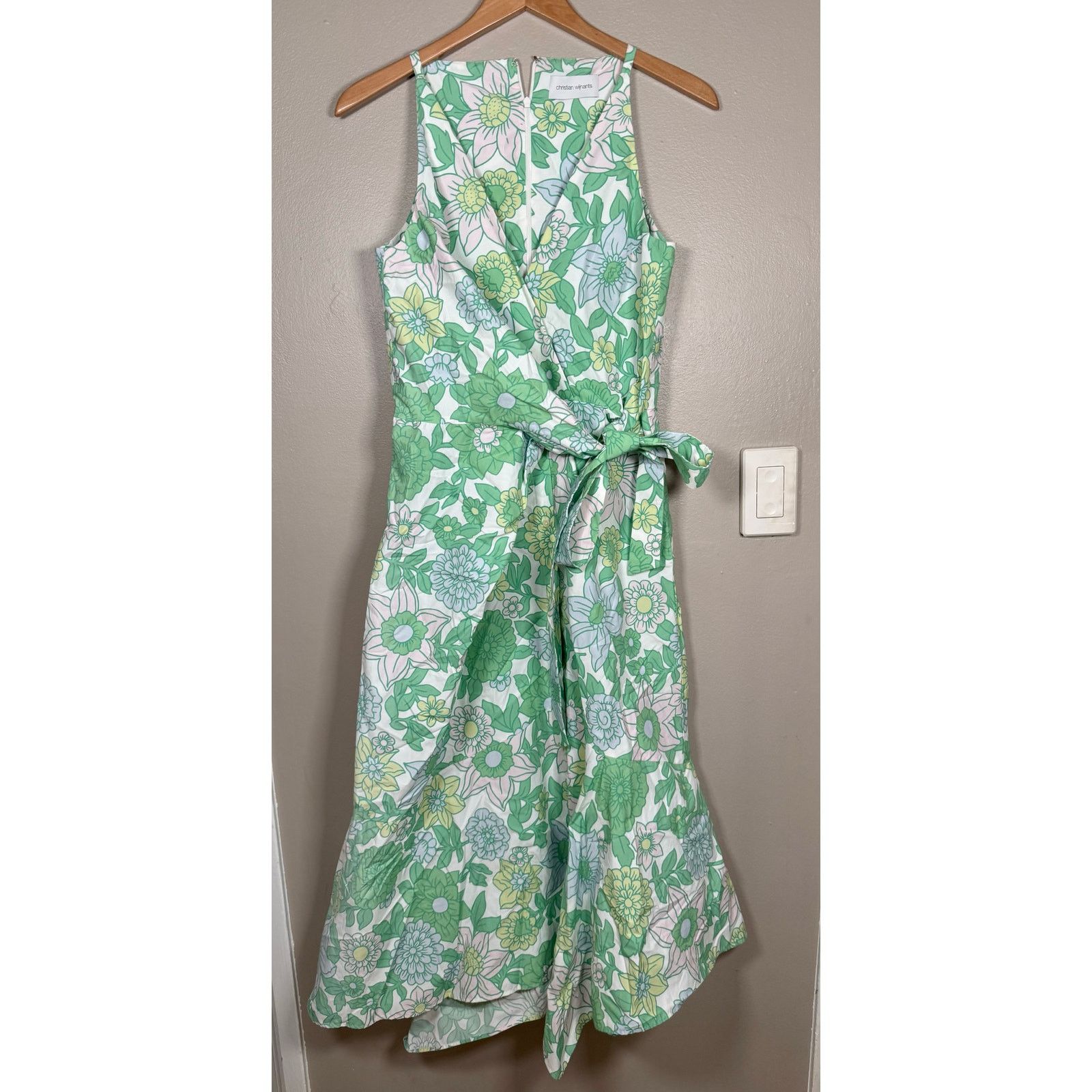 Christian Wijnants Christian Wijnants Floral Wrap Dress size 36 Pristine Size S / US 4 / IT 40 - 4 Thumbnail