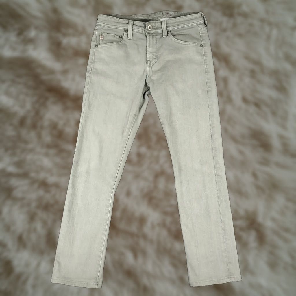 Nomad AG Adriano Goldschmied Jeans Mens 30x28 Gray Modern Slim Denim Pants Regular Fit Size US 30 / EU 46 - 1 Thumbnail