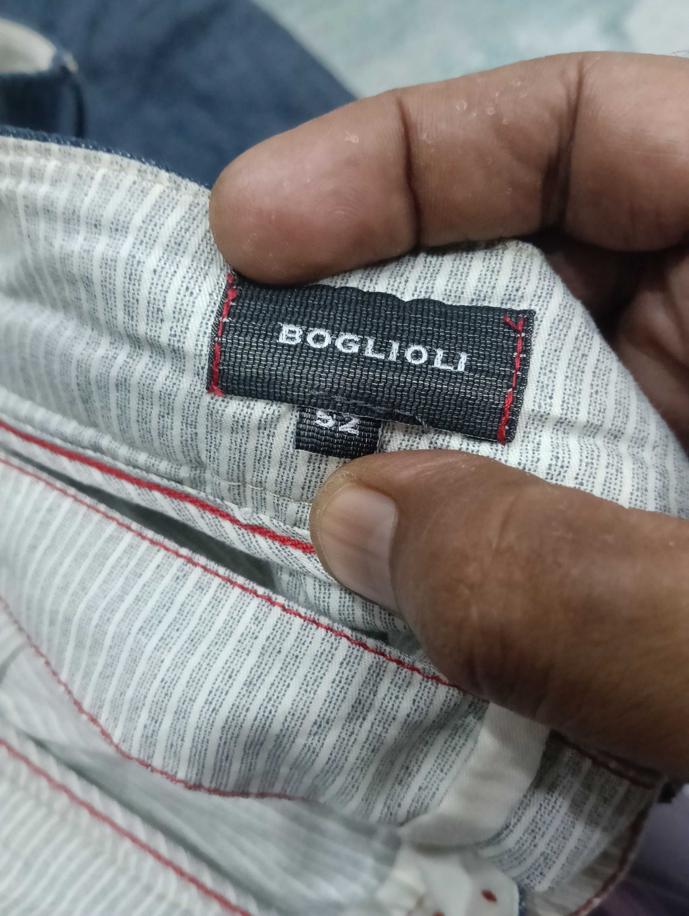 Boglioli × Designer Vintage Boglioli Like Baggy Size US 36 / EU 52 - 13 Thumbnail