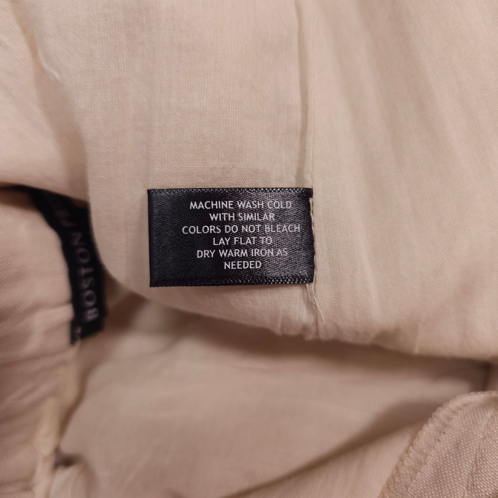 Boston Proper Boston Proper Linen Wide Leg Pants Natural Sz 10 Size 32" / US 10 / IT 46 - 9 Thumbnail