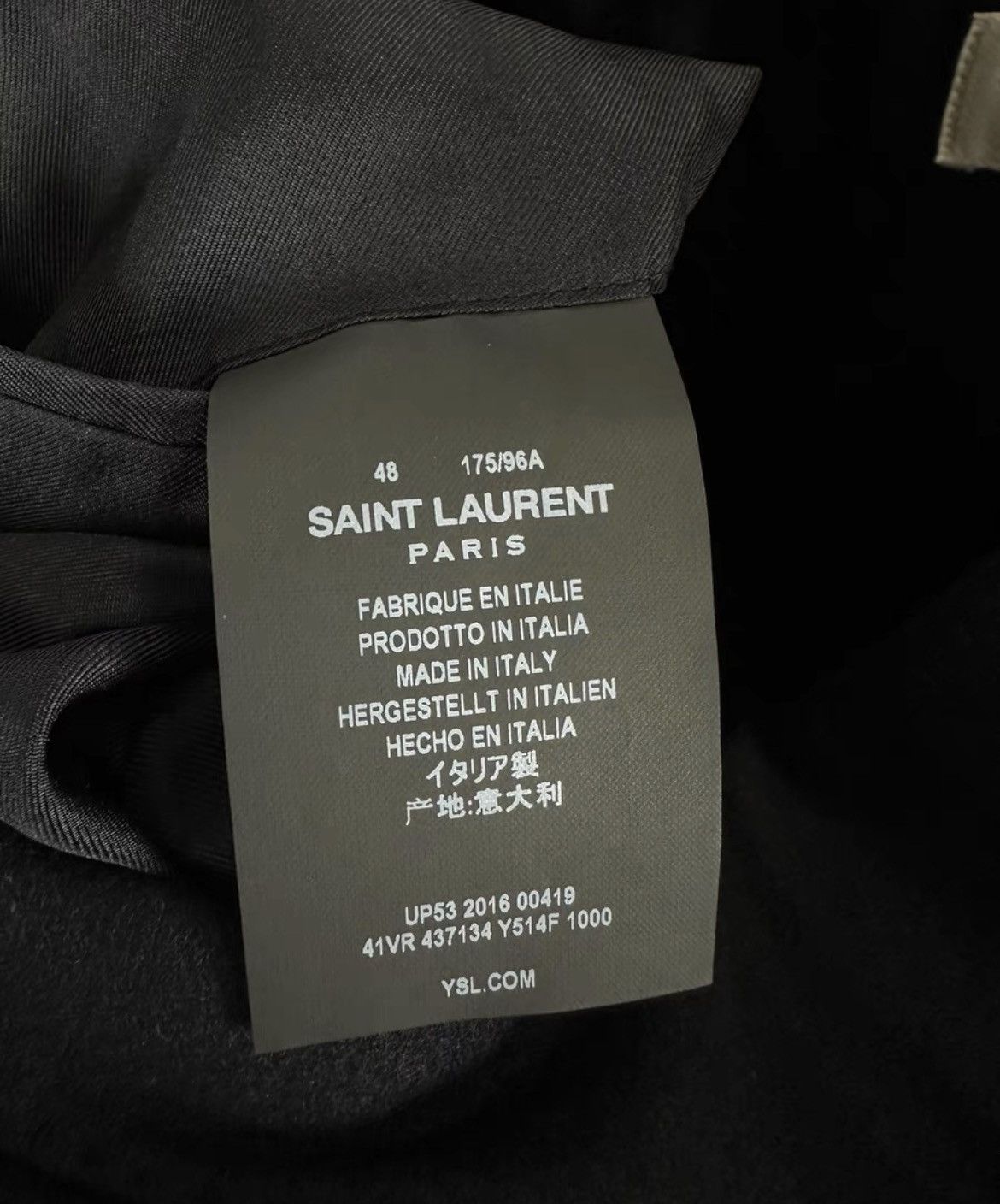 Saint Laurent Paris Saint Laurent Palace Blazer Size 48 Size US M / EU 48-50 / 2 - 4 Thumbnail