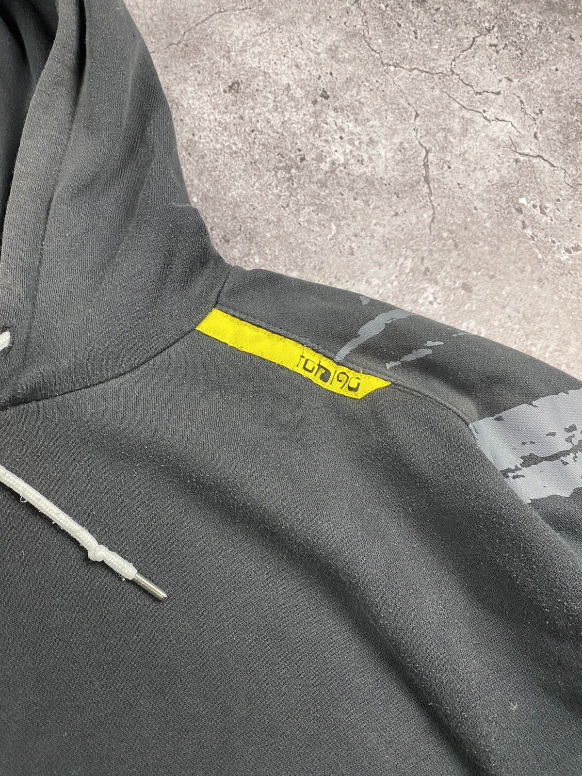 Nike × Vintage Y2K NIKE Swoosh Tonal grey Hoodie Sweatshirt Size US L / EU 52-54 / 3 - 4 Thumbnail