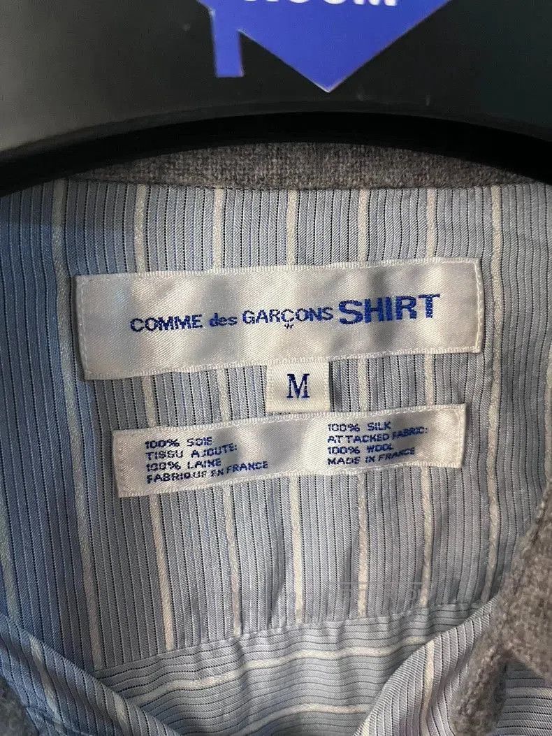 Comme des Garcons Comme des Garçons Striped Silk Shirt. Size US M / EU 48-50 / 2 - 6 Thumbnail