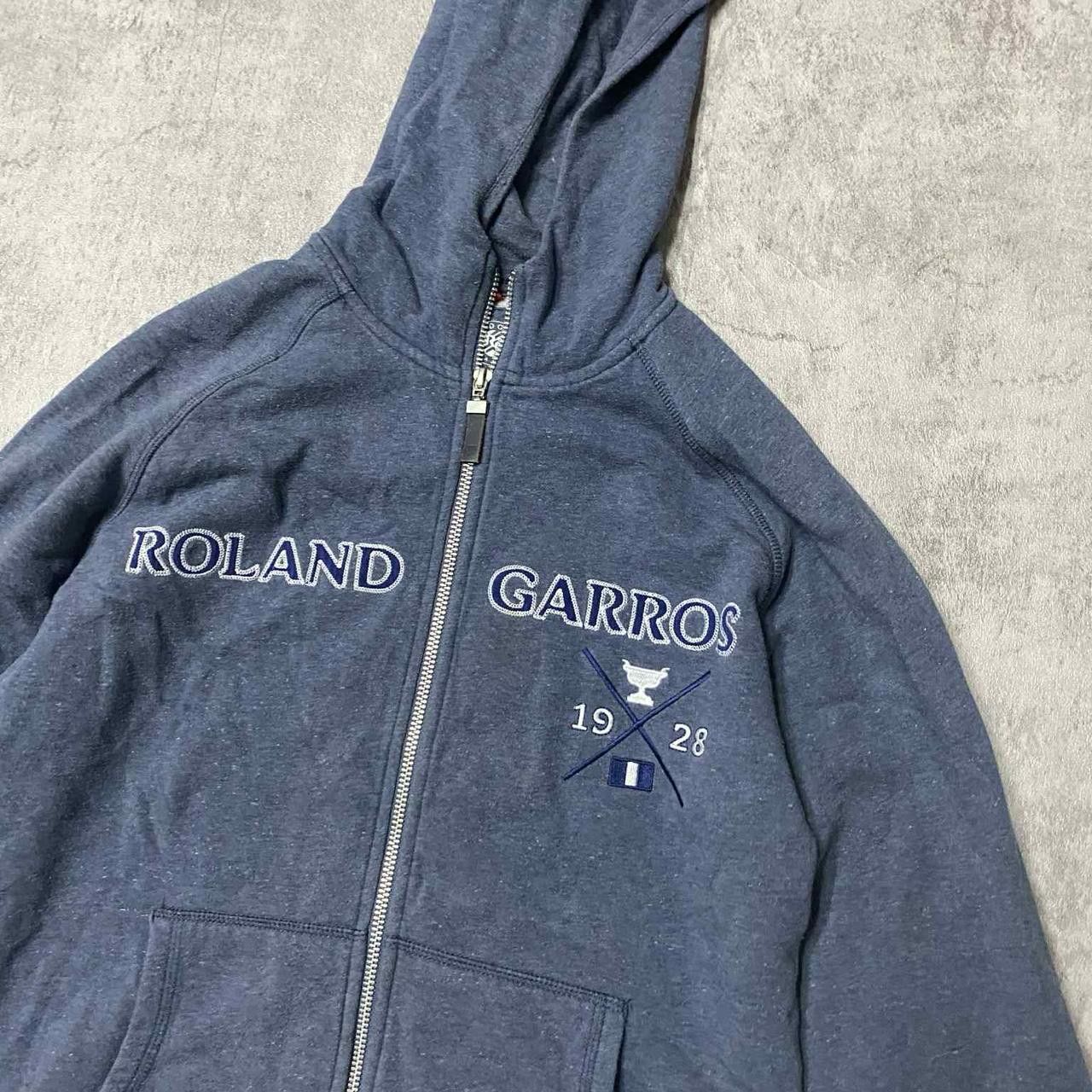 Other Navy Roland Garros zip up hoodie #tennis Size US M / EU 48-50 / 2 - 2 Thumbnail