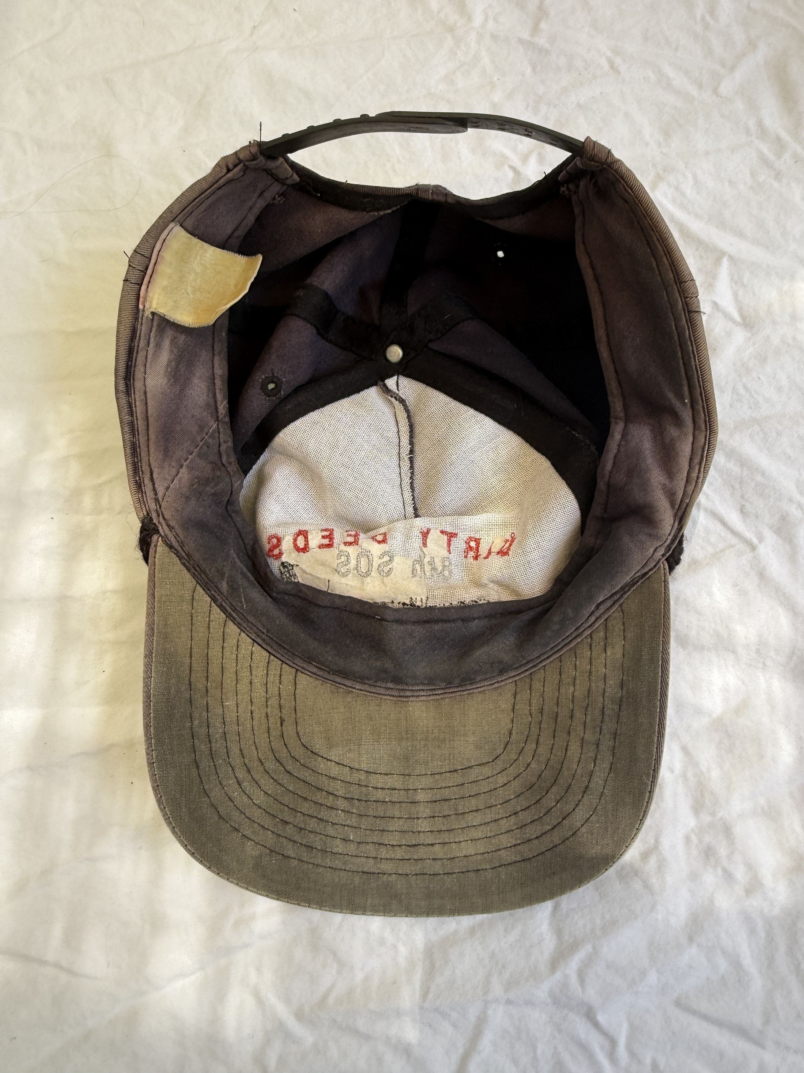 Vintage 'Dirty Deeds Done Dirt Cheap' Vietnam War Snapback Hat Size ONE SIZE - 8 Thumbnail