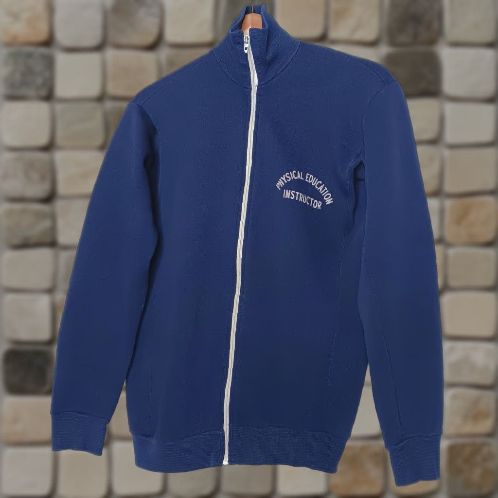 Champion Champion Running Man Sweatshirt M Vintage 60s Zip Full Zip Men Regular Athletic Gym Class True Vintage Size US M / EU 48-50 / 2 - 1 Thumbnail