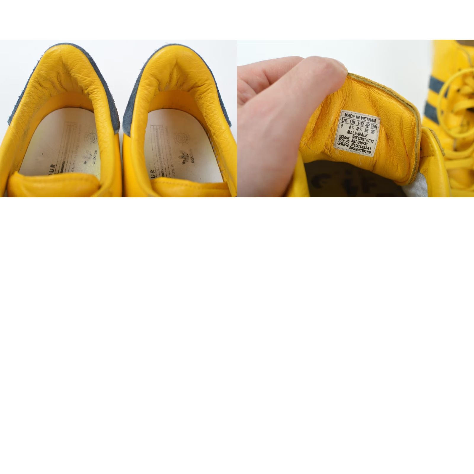 Adidas Adidas Originals x Kazuki Hook Shot 84-Lab Sneakers Trainers G96739 Size US 9 Yellow Mens Sneakers Size US 9 / EU 42 - 8 Thumbnail