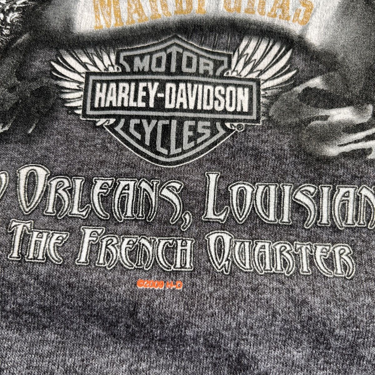 Harley Davidson Harley Davidson Flame Long Sleeve 2009 Size US XXL / EU 58 / 5 - 16 Thumbnail