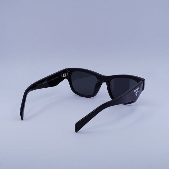 Prada Prada PRB09S 16K08Z Sunglasses Black Butterfly Frame Size ONE SIZE - 4 Thumbnail