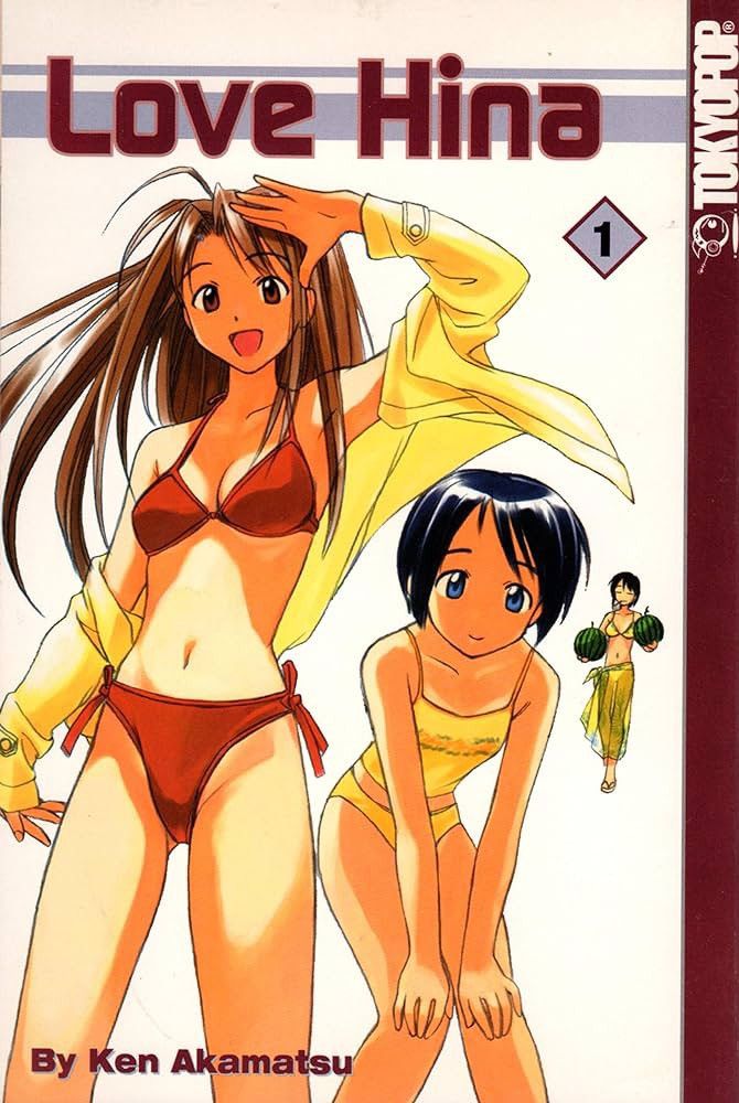 Anime Vintage Love Hina Japan Anime Graphic Tshirt Size US L / EU 52-54 / 3 - 4 Thumbnail