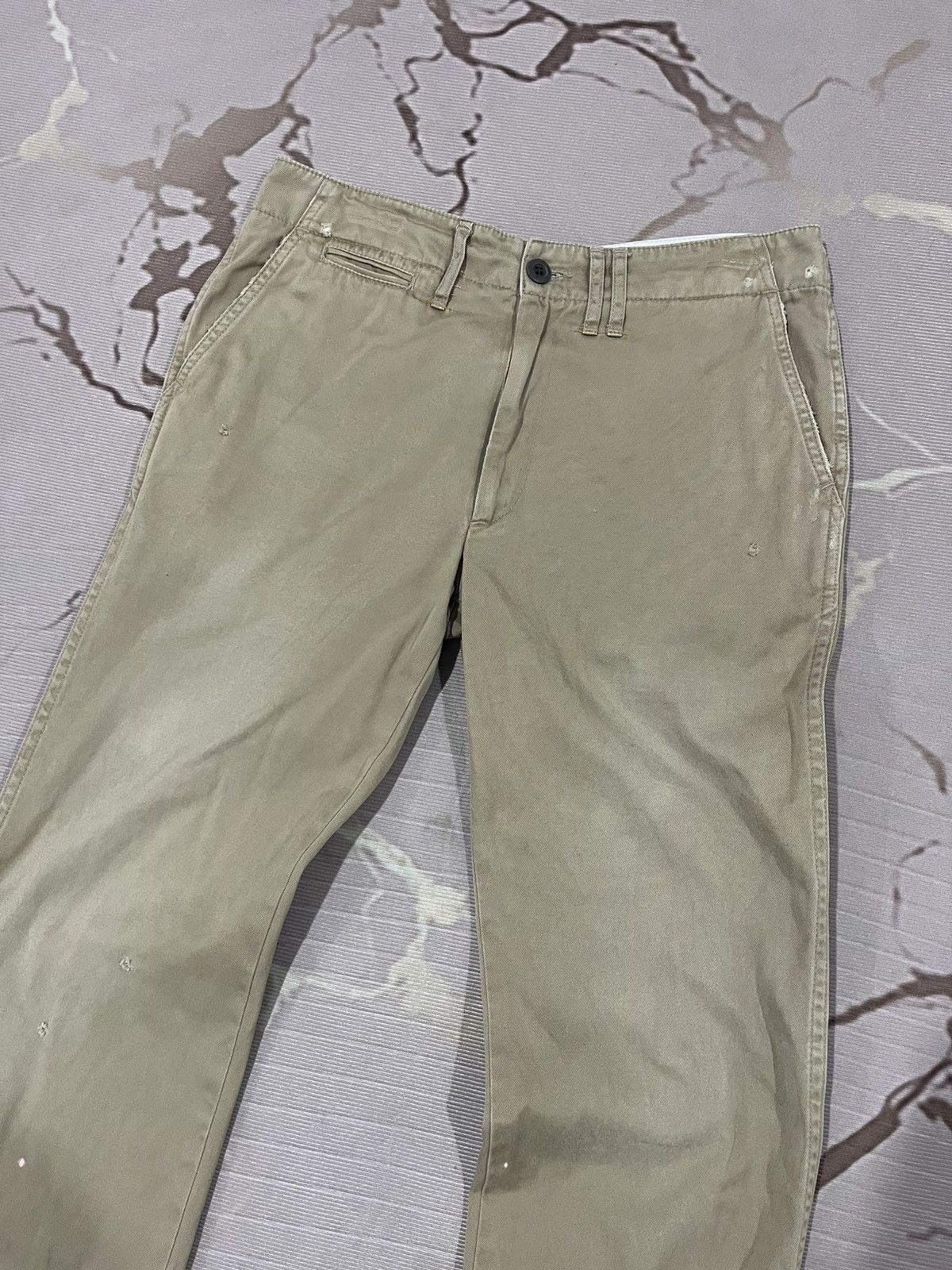 Chimala Chimala Japan Chino Chinch Back 50s Workwear Distress Size US 30 / EU 46 - 2 Thumbnail