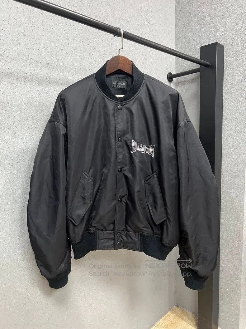 Balenciaga Balenciaga Nylon Bomber Jacket XXS. Size US XXS / EU 40 - 1 Thumbnail