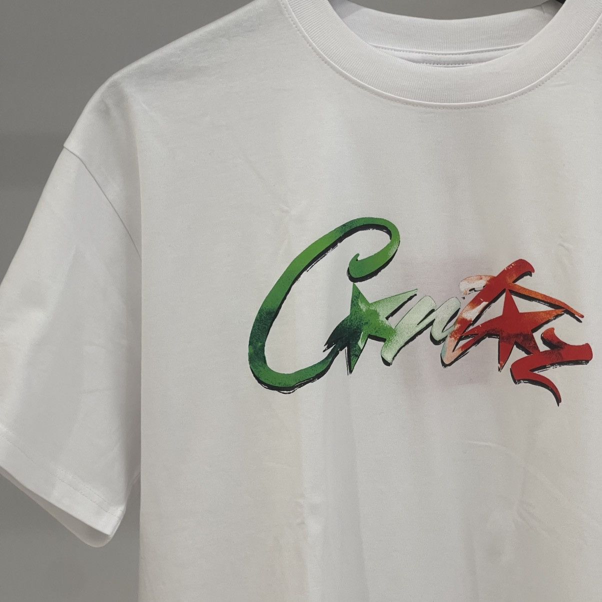 Corteiz Corteiz Allstartz Italia Tee White Size US M / EU 48-50 / 2 - 2 Thumbnail