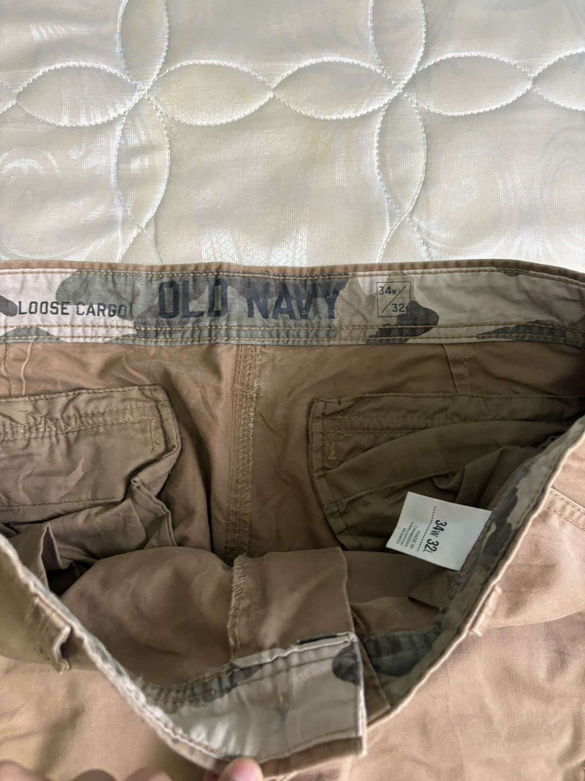 Old Navy × semanticdesign Old Navy Tactical Multi-pocket Cargo Baggy Pants Size US 35 - 5 Thumbnail