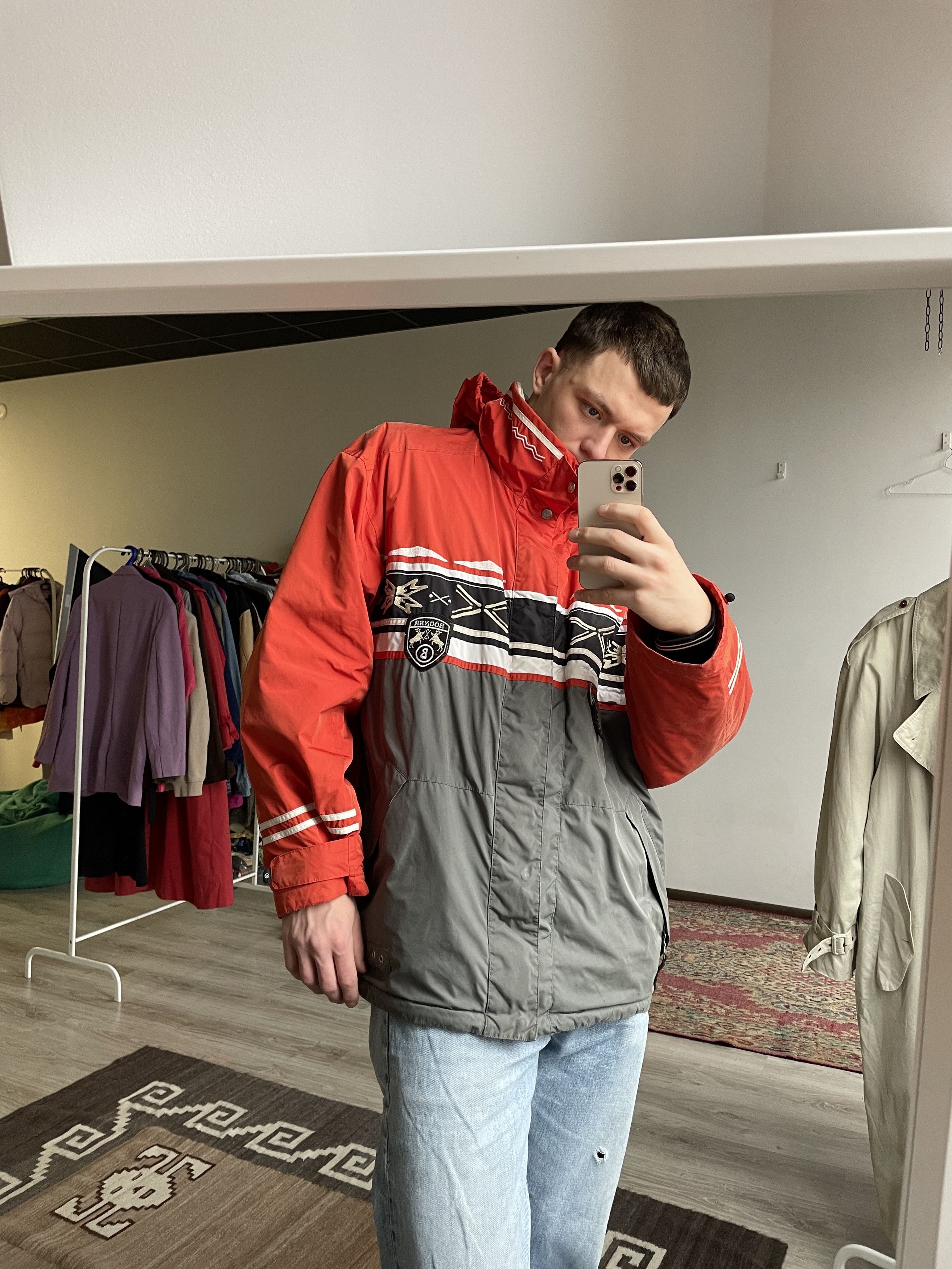 Bogner Bogner Vintage Ski Jacket 5943AC Size US L / EU 52-54 / 3 - 3 Thumbnail