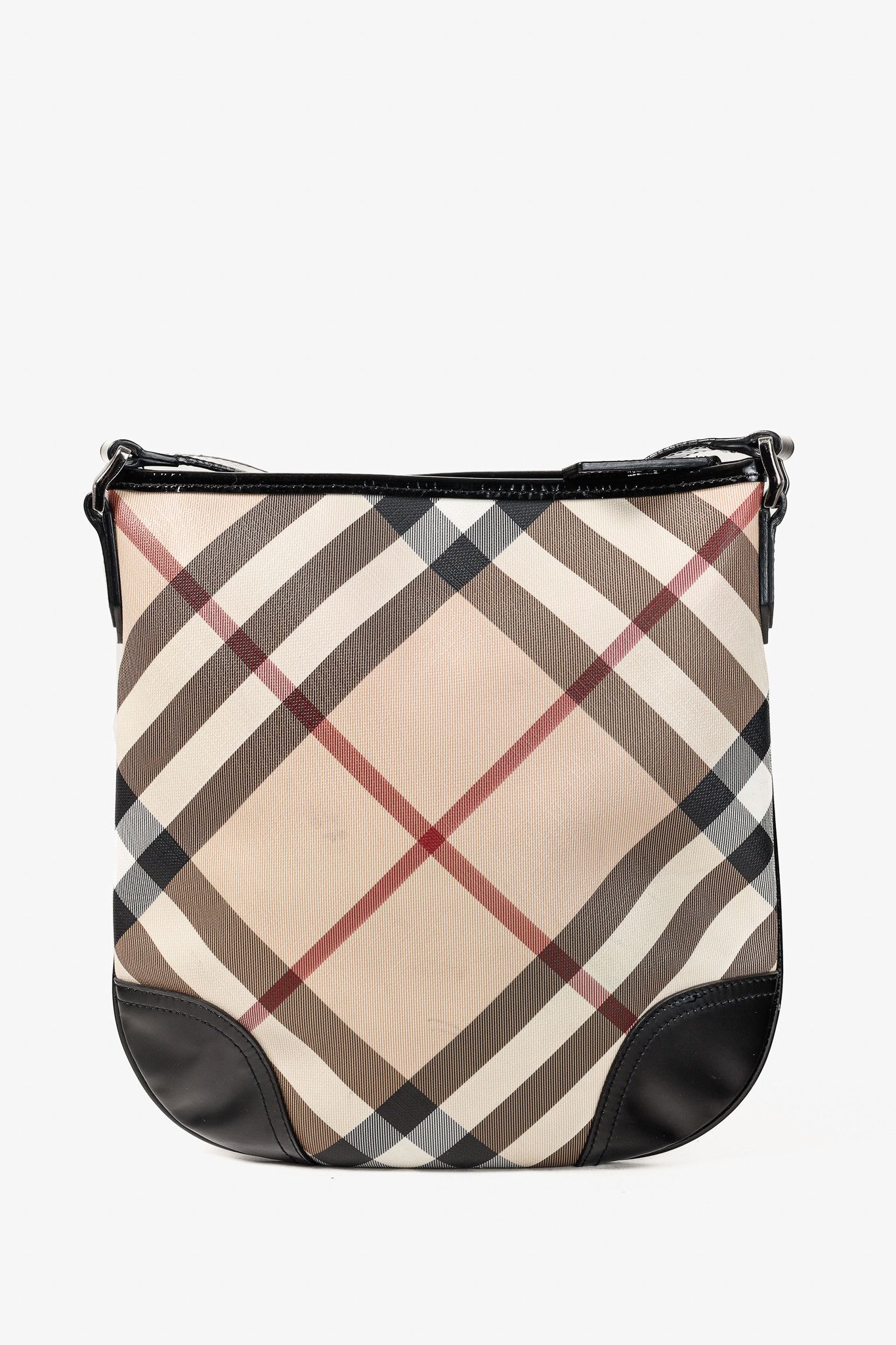 Burberry Burberry Dryden SuperNova Check Canvas Crossbody Bag Size ONE SIZE - 3 Thumbnail