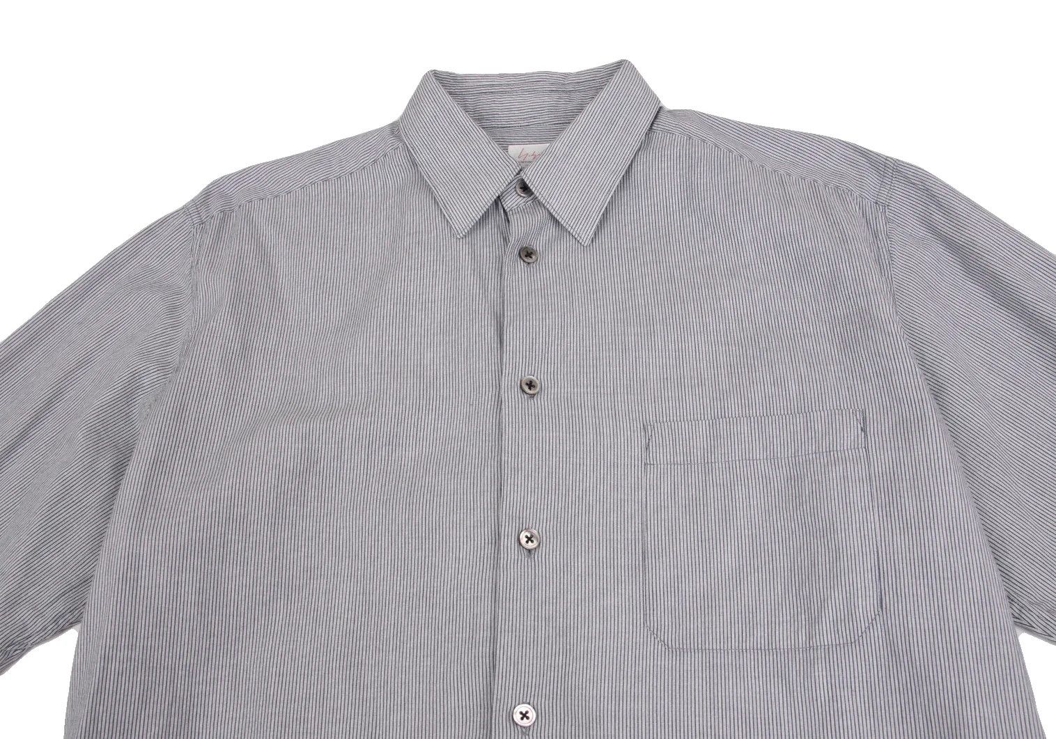 Yohji Yamamoto Yohji Yamamoto COSTUME D'HOMME Cotton Pinstripe Shirt Size US M / EU 48-50 / 2 - 2 Thumbnail
