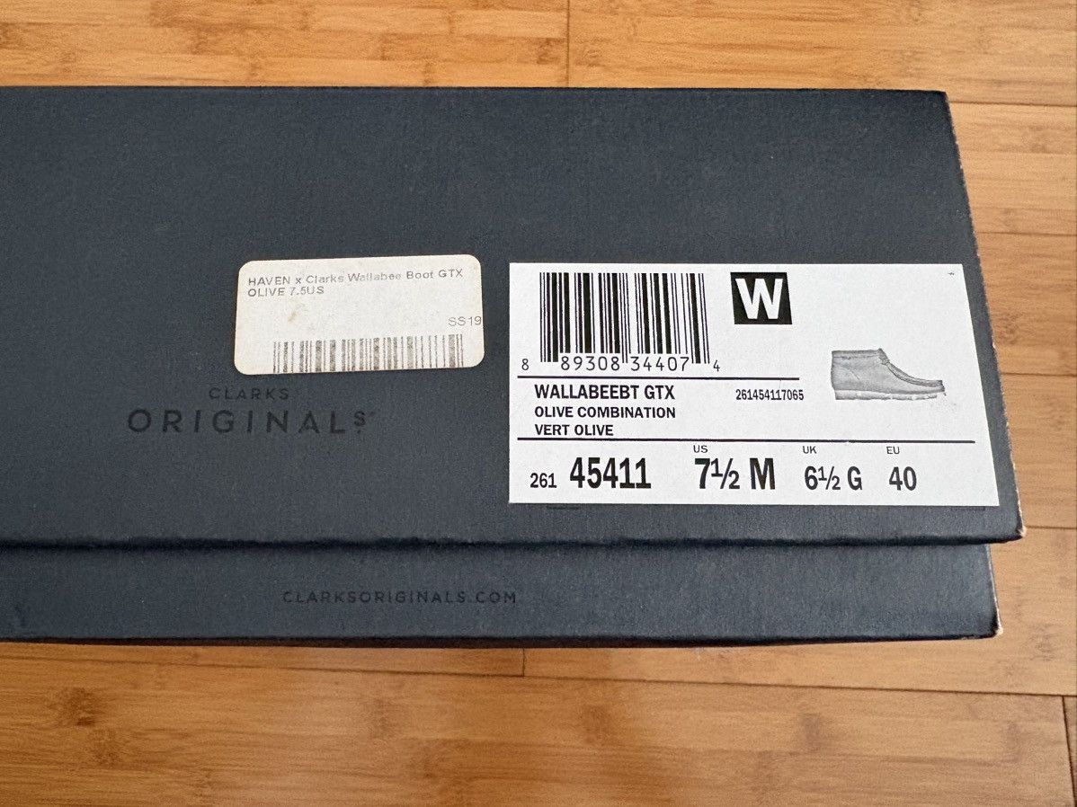 Clarks × Haven Wallabee GTX Size US 7.5 / EU 40-41 - 6 Thumbnail