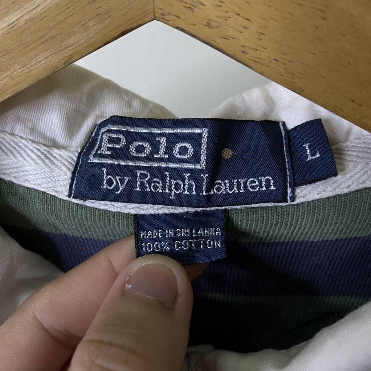 Polo Ralph Lauren Vintage Polo Ralph Lauren Rugby Size US L / EU 52-54 / 3 - 3 Thumbnail