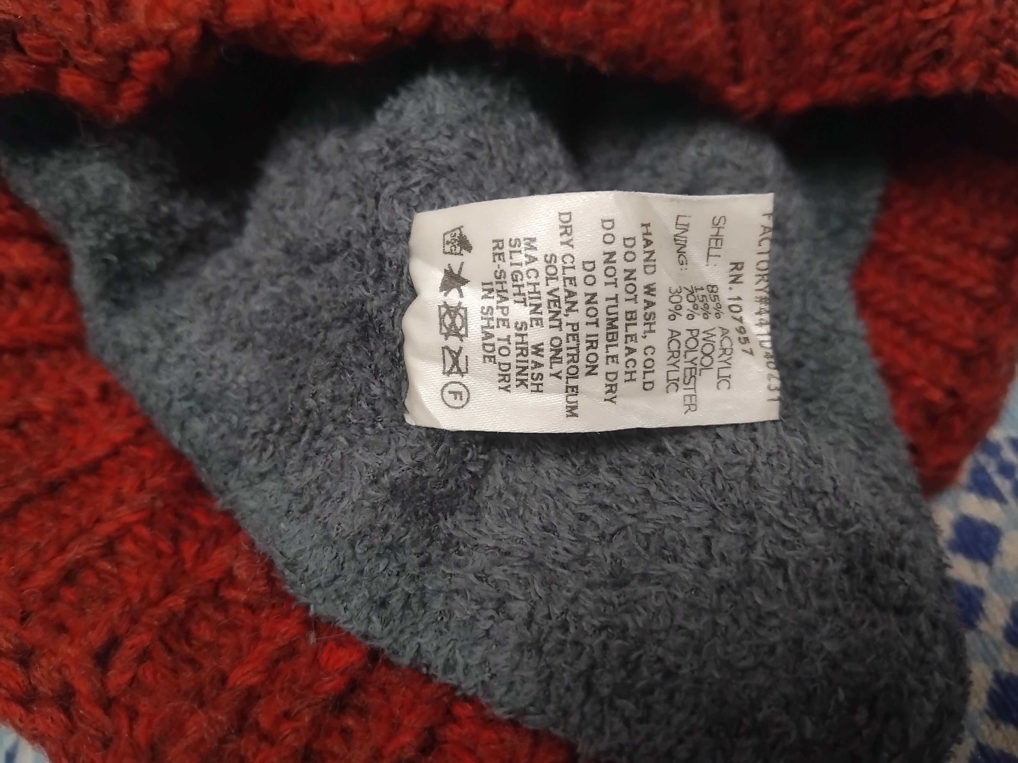 Montbell 💥Montbell red colour beanie Size ONE SIZE - 4 Thumbnail