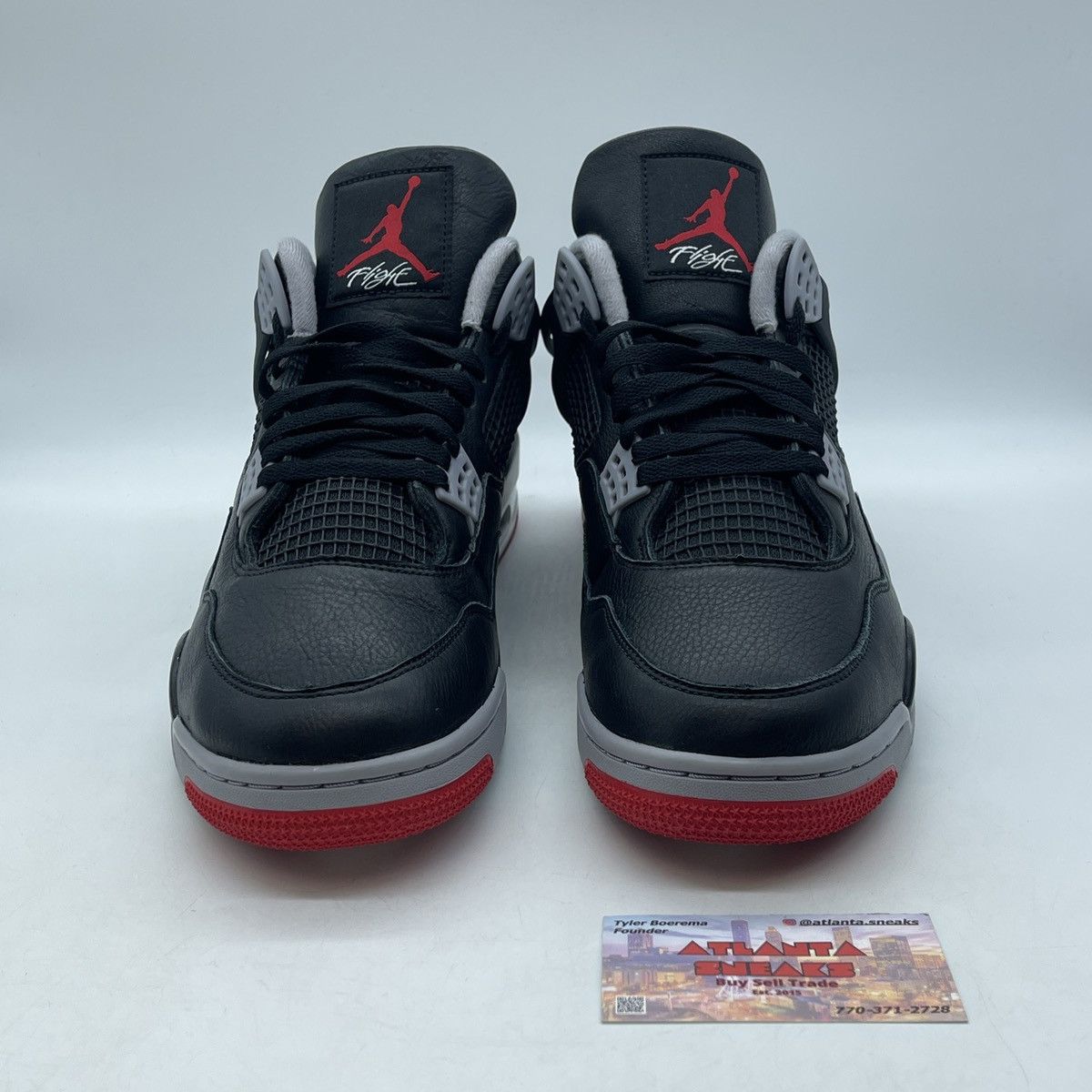Jordan Brand Air Jordan 4 bred reimagined Size US 12.5 / EU 45-46 - 2 Thumbnail