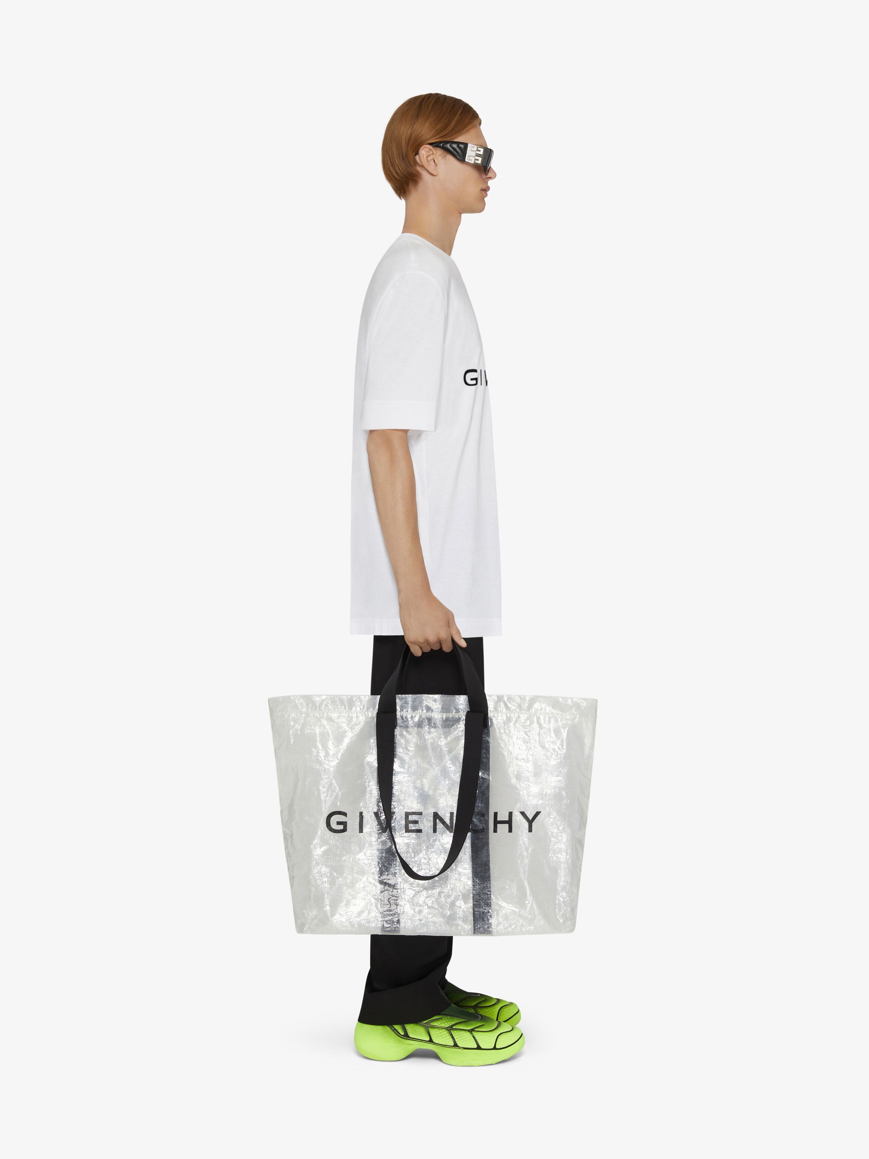 Givenchy o1w1db10426 Oversized Fit T-Shirt in White Size US XXL / EU 58 / 5 - 3 Thumbnail