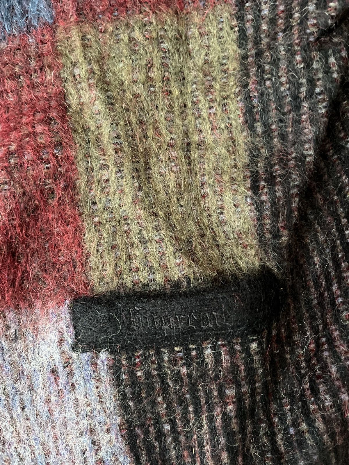 Supreme Supreme Brushed Grid Cardigan Size US M / EU 48-50 / 2 - 8 Thumbnail