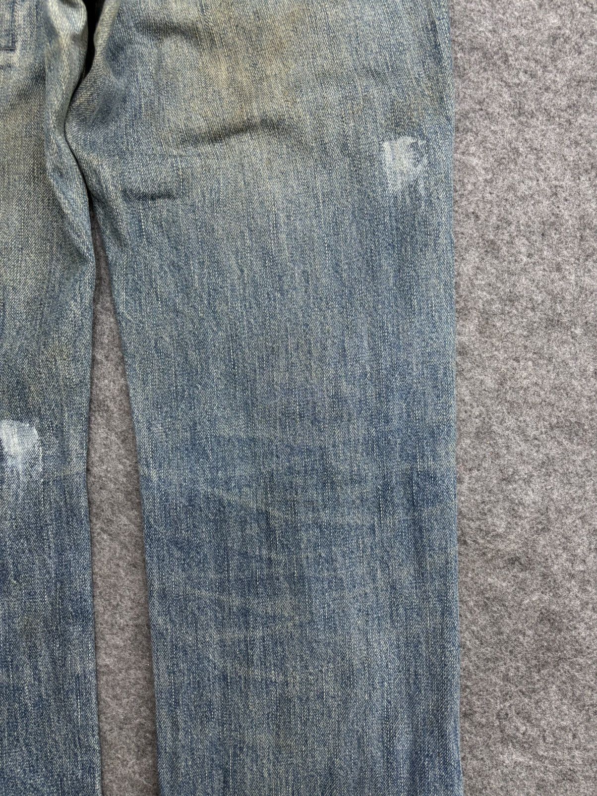 PPFM 💥PPFM Patchwork💥Archival Patchwork Distressed Denim F595 Size US 33 - 15 Thumbnail