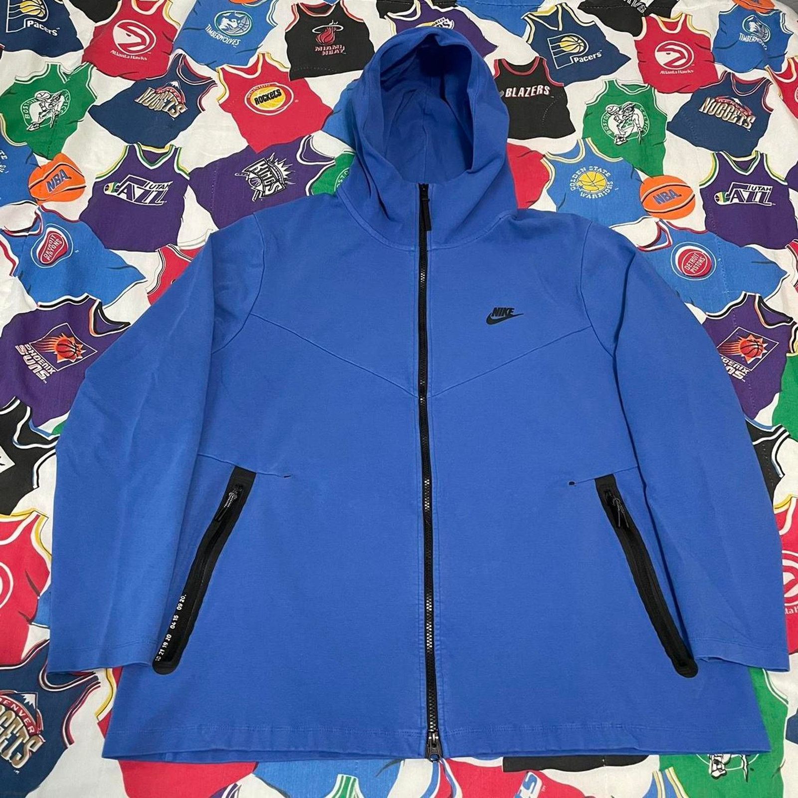 Nike Nike Men’s AA3784-480 Tech Fleece Full Zip Size XXL Hoodie Size US XXL / EU 58 / 5 - 1 Thumbnail