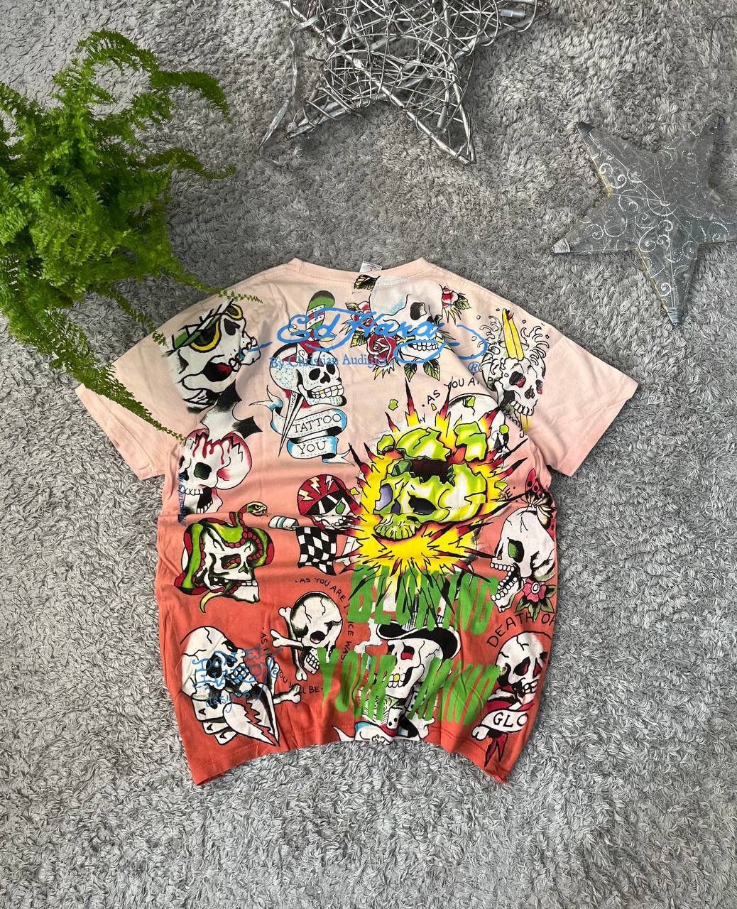 Christian Audigier × Ed Hardy Ed Hardy T-Shirt Streetwear Y2k Big Logo Rare Size US S / EU 44-46 / 1 - 5 Thumbnail