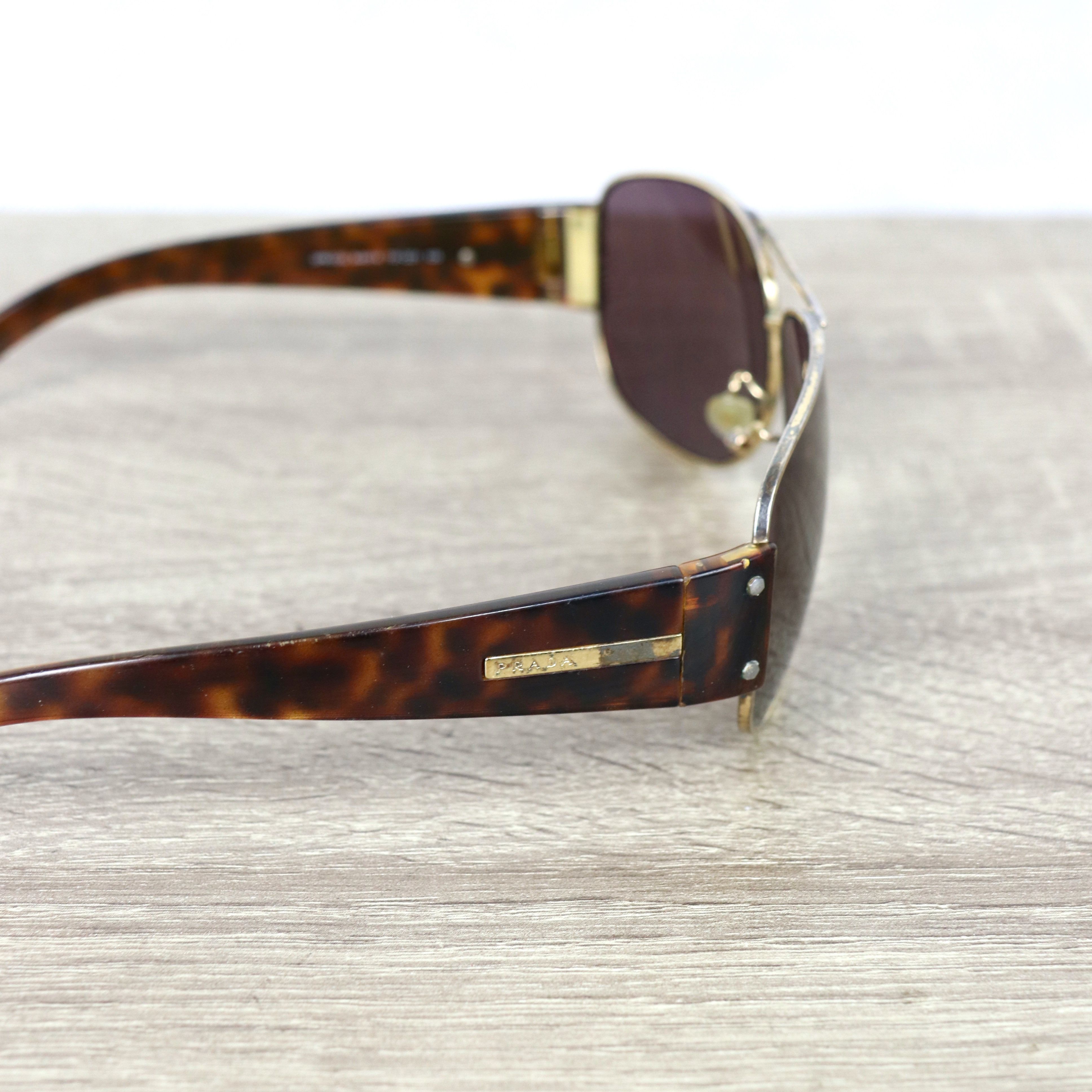 Prada Prada aviator brown sunglasses Size ONE SIZE - 6 Thumbnail