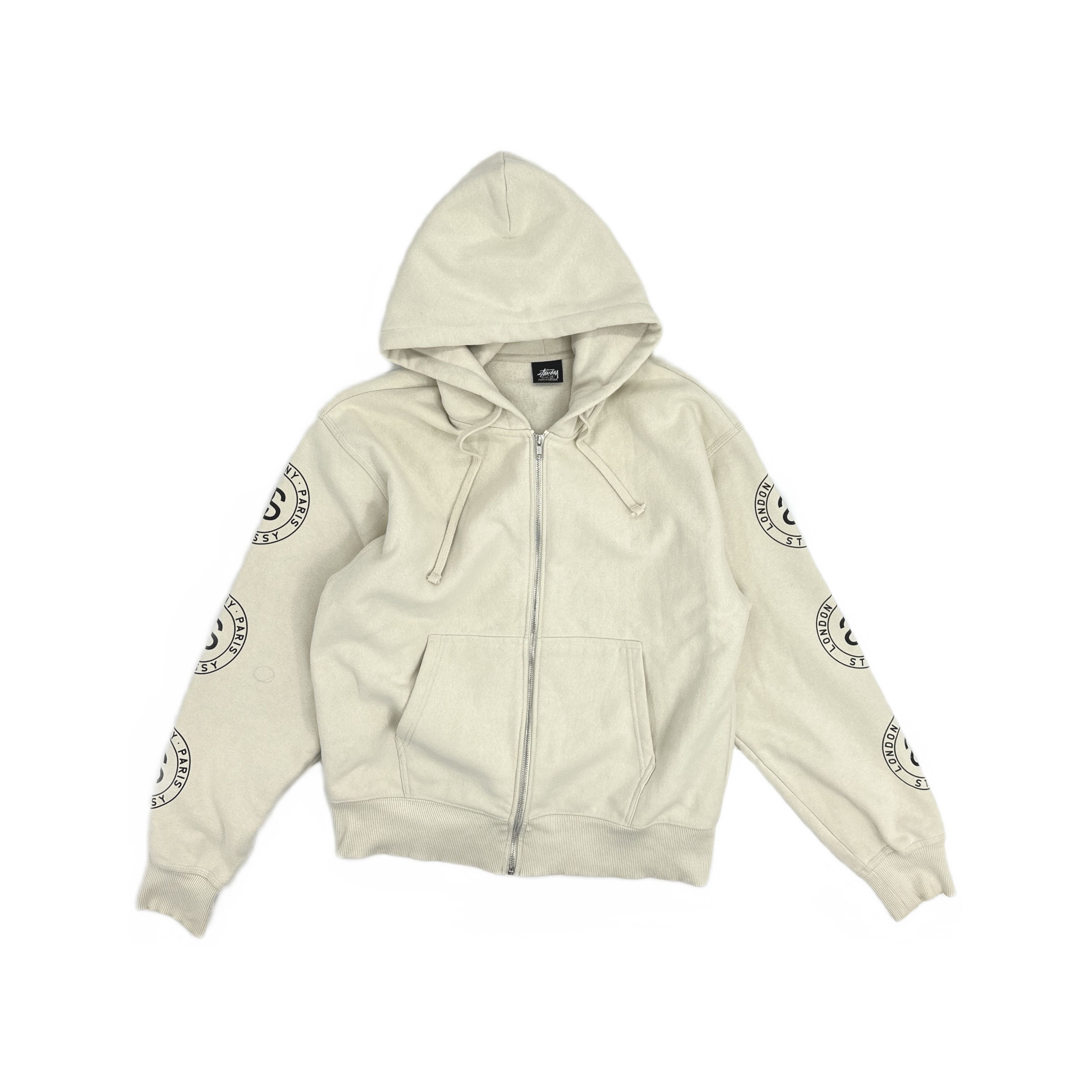 Stussy Stussy World Tour Zip Hoodie Size M Size US M / EU 48-50 / 2 - 1 Thumbnail