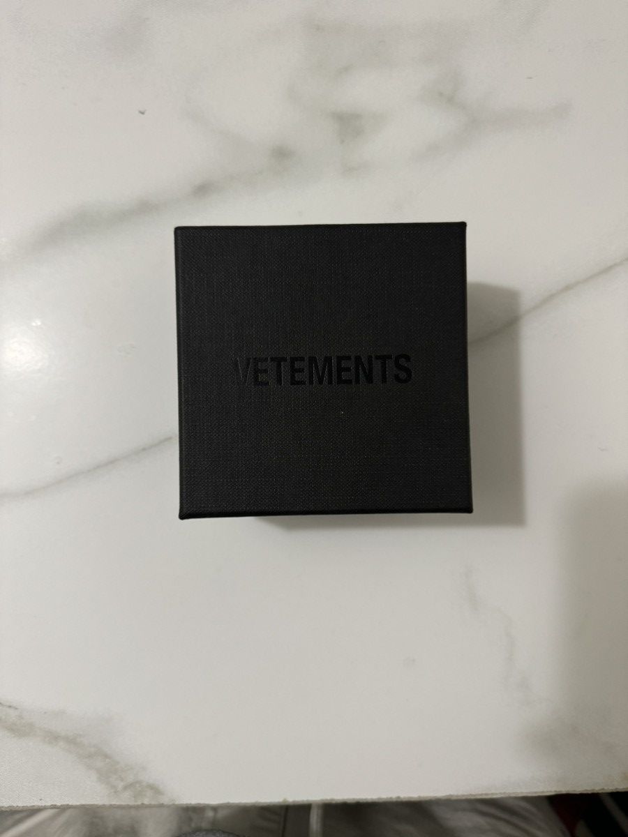 Vetements Vetements golden gothic necklace Size ONE SIZE - 1 Thumbnail