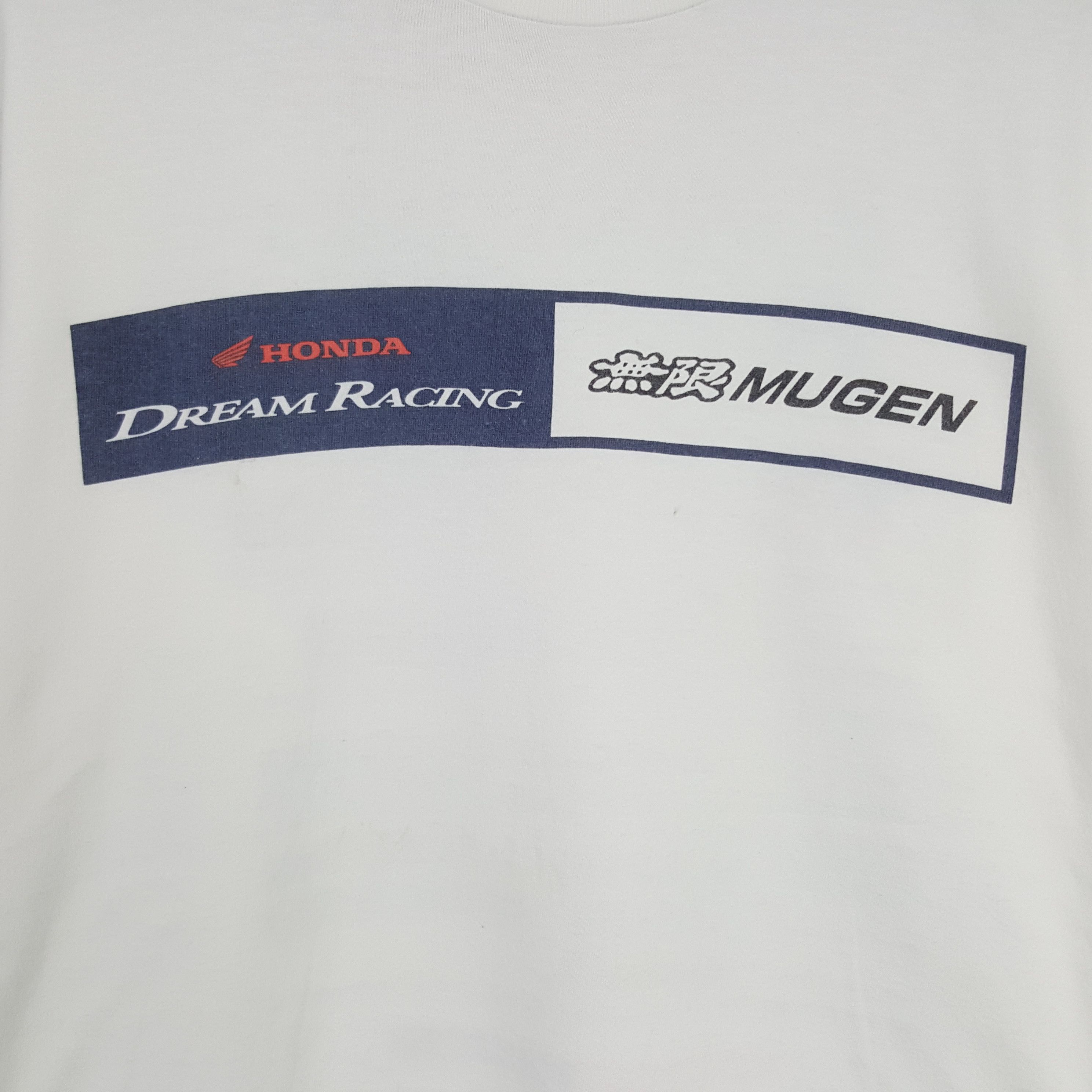 Honda × Vintage Vintage Mugen x Honda Dream Racing Tshirt Size US L / EU 52-54 / 3 - 4 Thumbnail