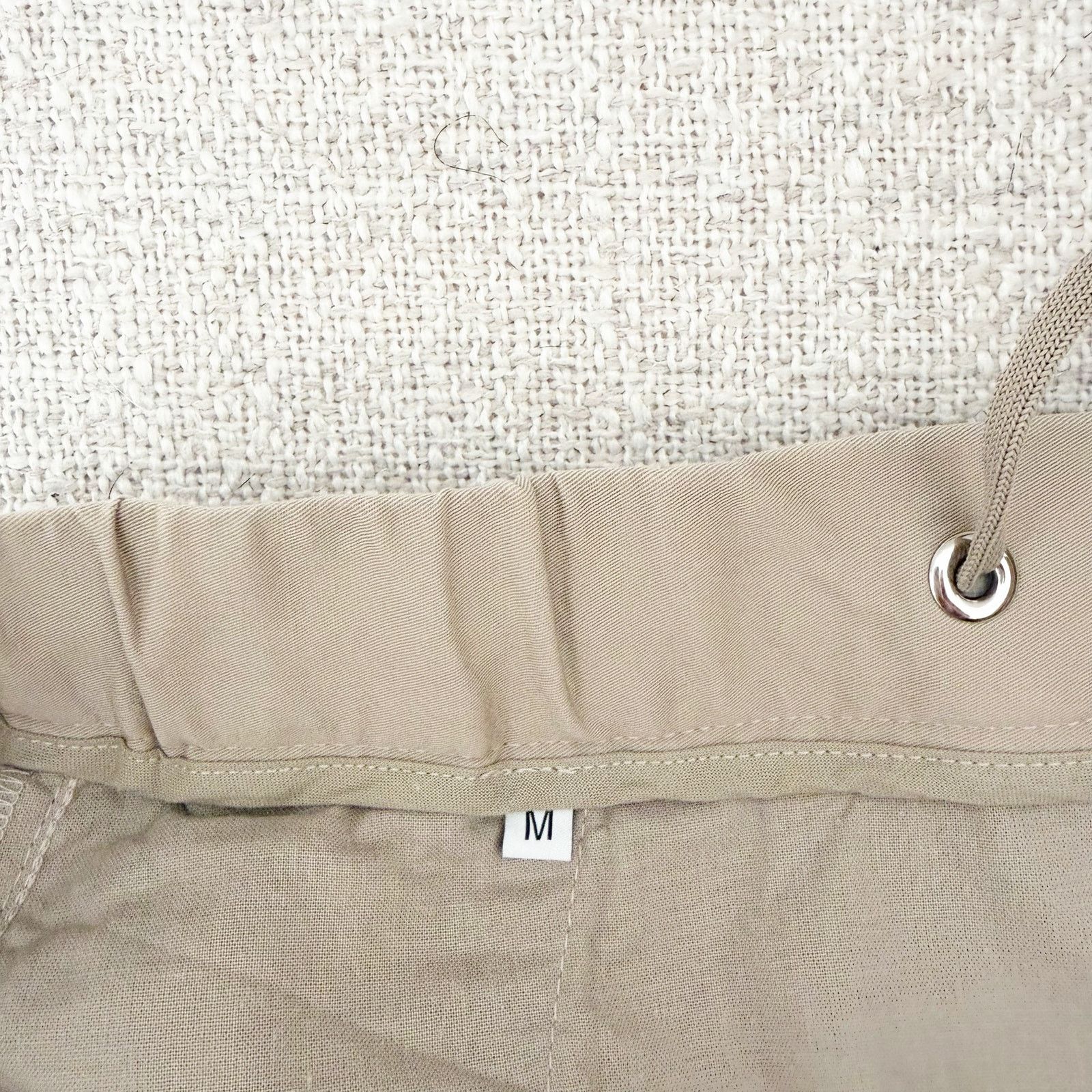 L'estrange London L'Estrange Tan Organic Cotton Flat Front Pants Sz M Size US 31 - 4 Thumbnail