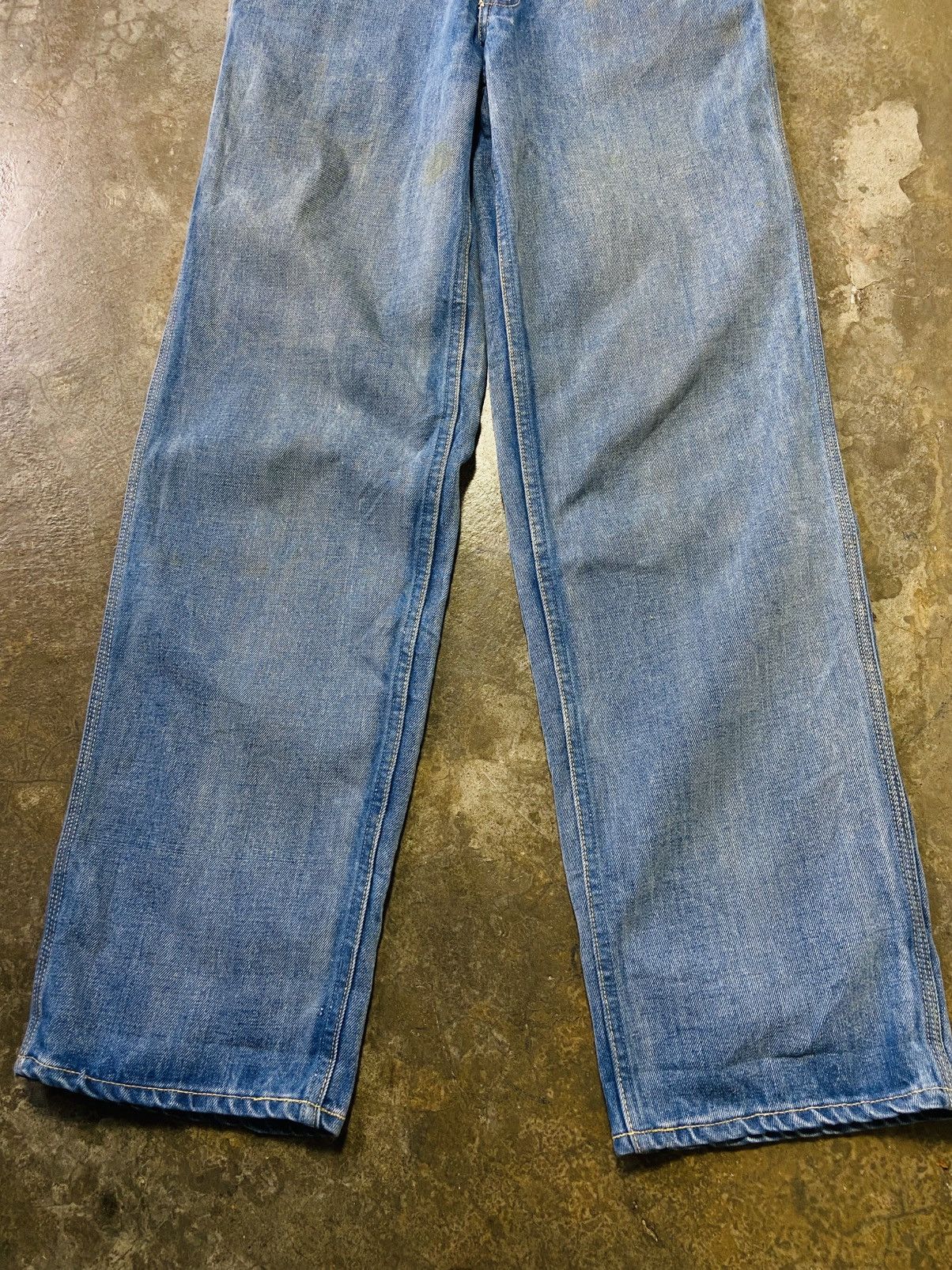 Jean Vintage Blue Way Jeans (Zip Talon) Size US 31 - 4 Thumbnail