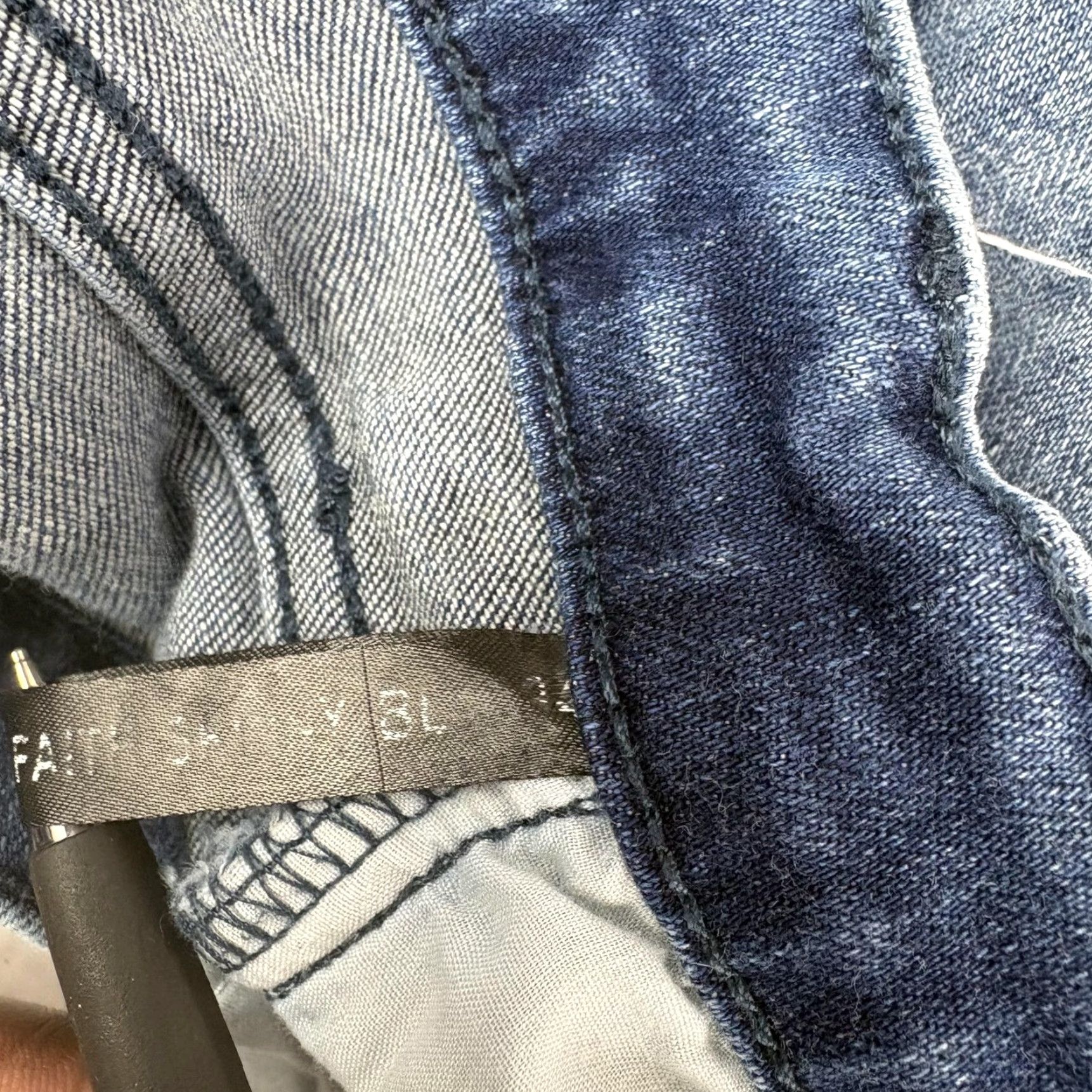 Buffalo David Bitton Buffalo David Bitton Jeans Womens 26 Medium Blue Distressed Skinny 27x27 Jeans Size 26" / US 2 / IT 38 - 6 Thumbnail