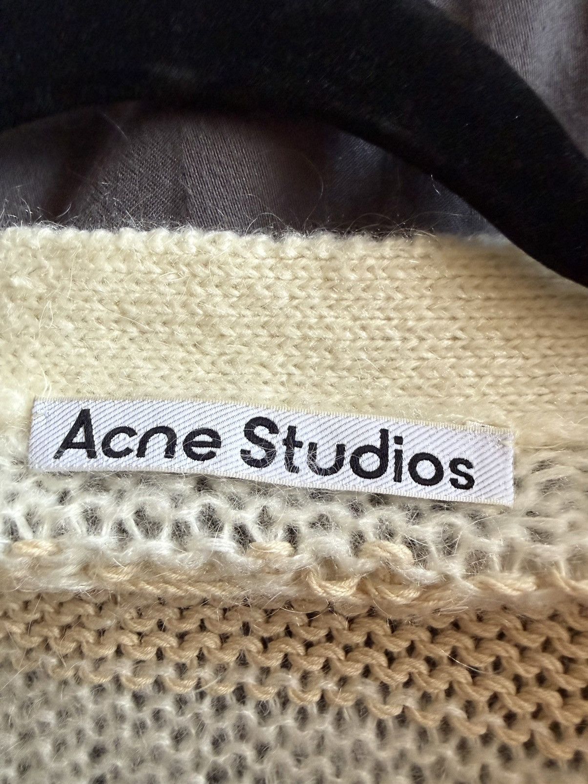 Acne Studios Acne Studios distressed stripped cardigan Size M / US 6-8 / IT 42-44 - 3 Thumbnail