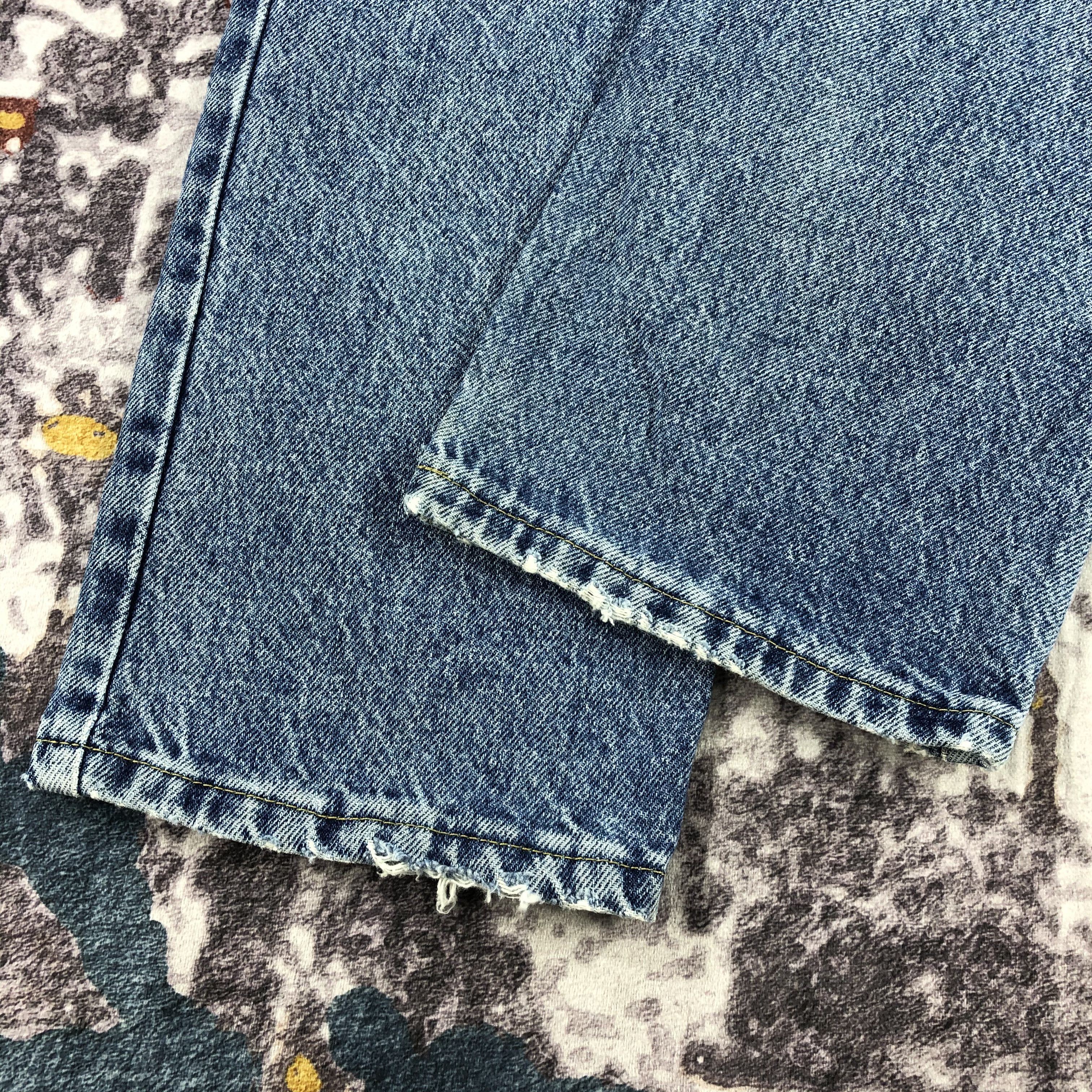 Lee × Vintage Vintage Blue Wash Lee Jeans-JM2261 Size US 31 - 4 Thumbnail