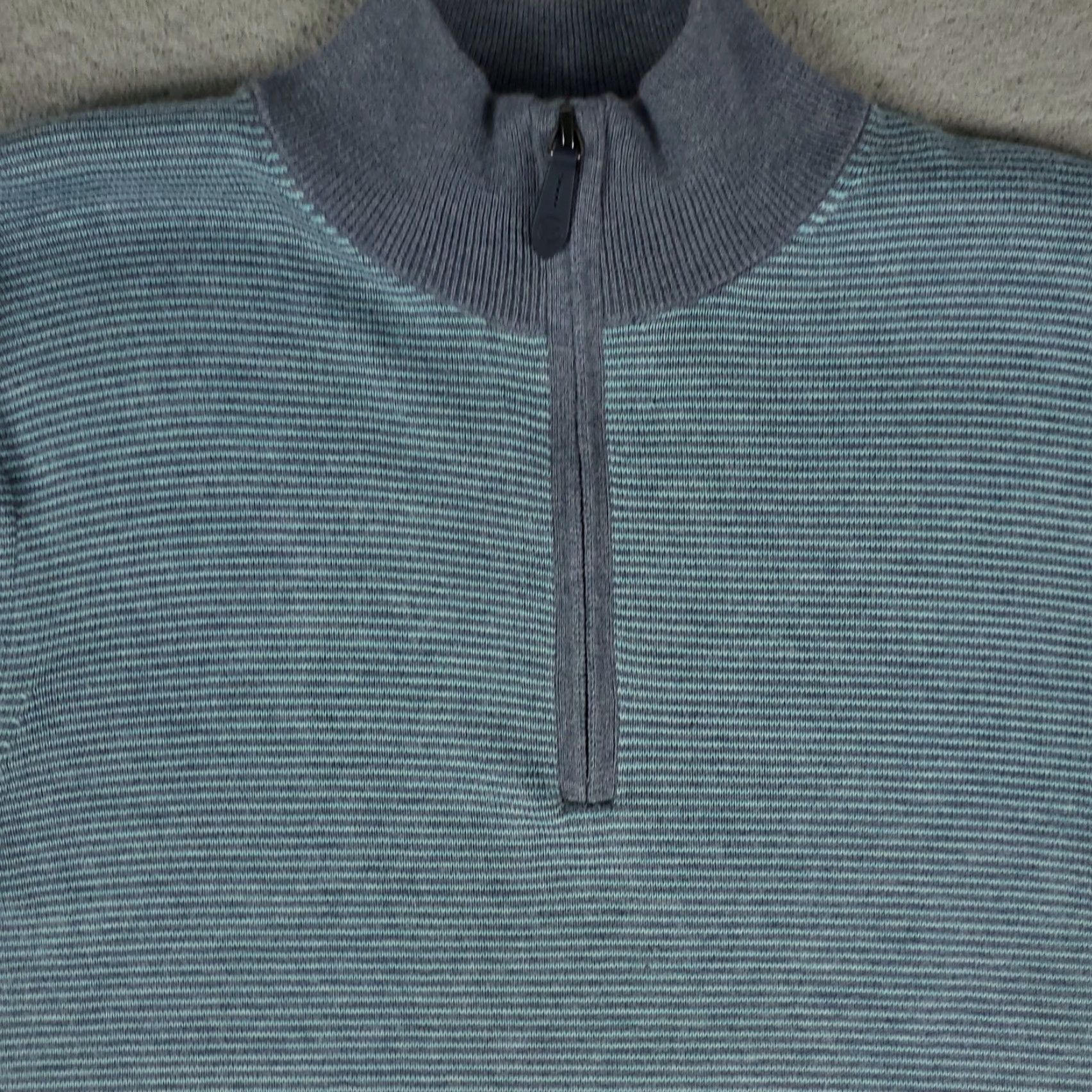 Vineyard Vines VINEYARD VINES Sweater Pullover Mens Small 1/4 Zip Cashmere Blue Casual Preppy Size US S / EU 44-46 / 1 - 2 Thumbnail