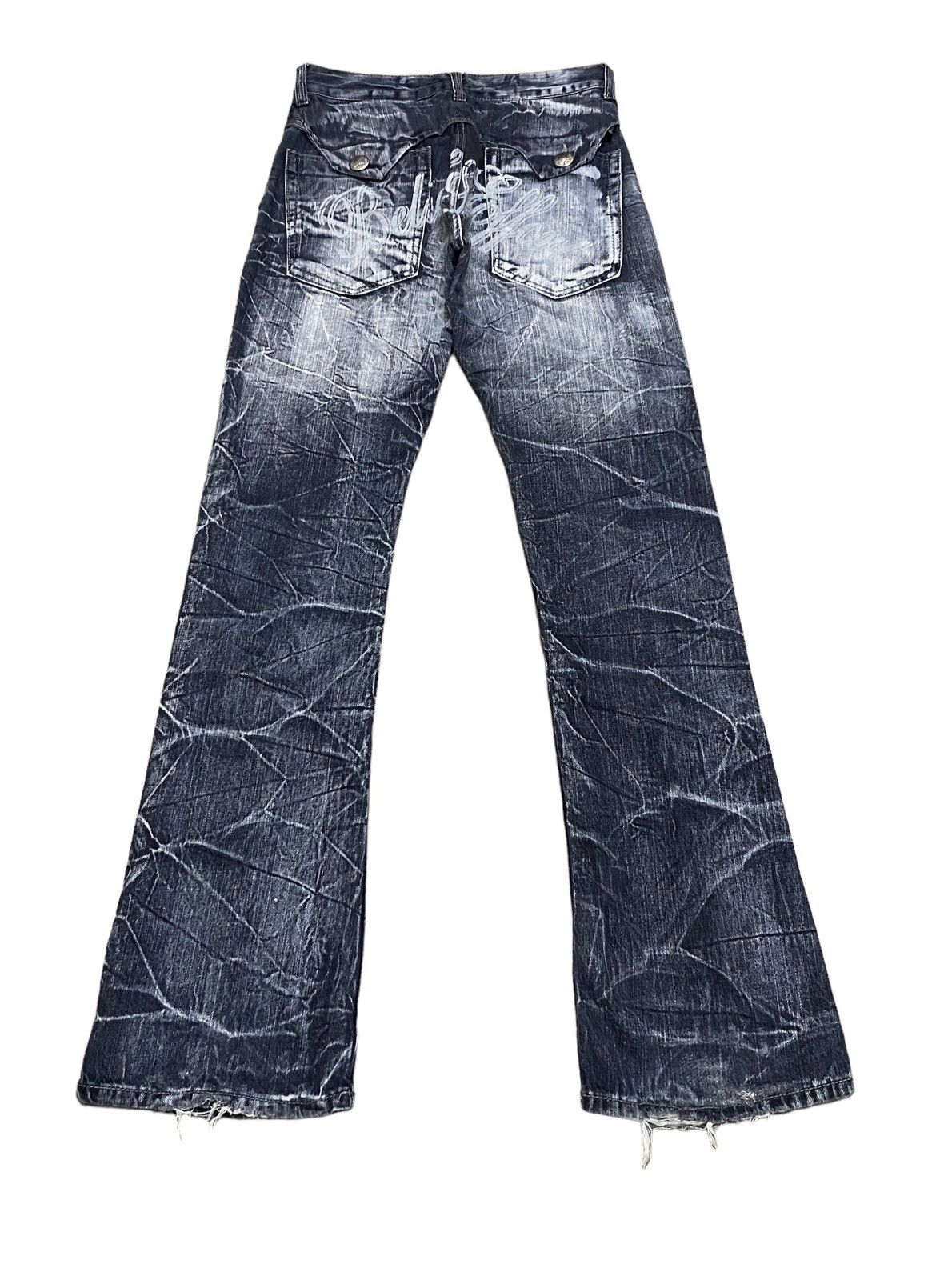 Rare Design Vintage Brand Mild Life Flared Jeans 1990s
