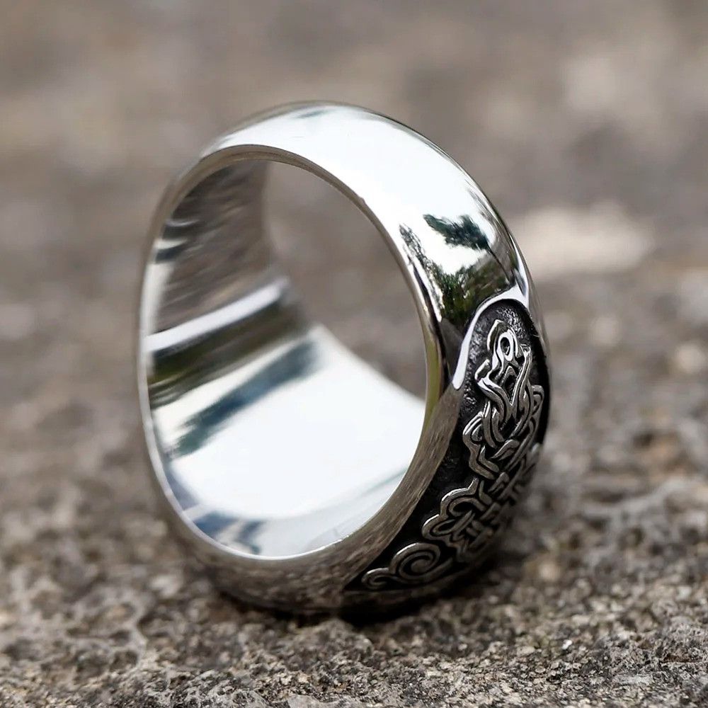 Jewelry Knight Ring Streetwear Jewelry Fashion Gift Size ONE SIZE - 5 Thumbnail