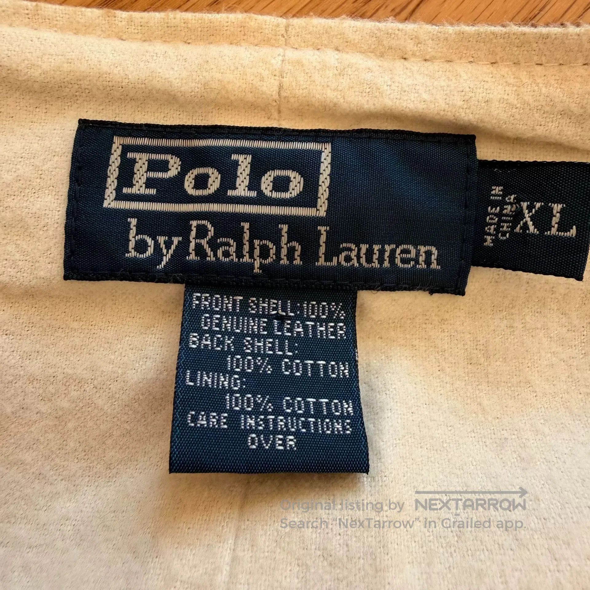 RLX Ralph Lauren Vintage Ralph Lauren Leather Hunting Vest. Size US XL / EU 56 / 4 - 5 Thumbnail