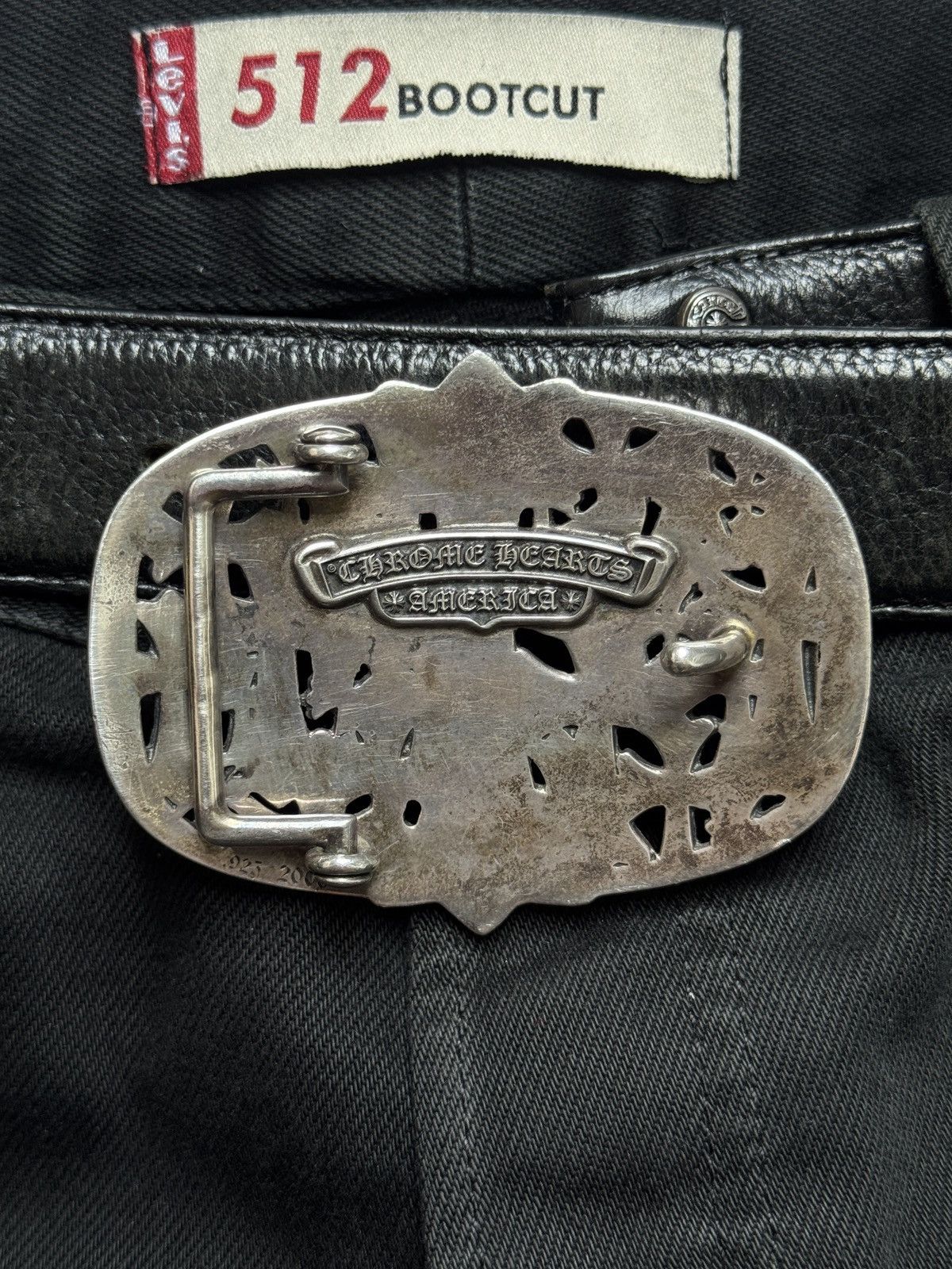 Chrome Hearts Chrome Hearts Cemetery Buckle 1.5 inch Size ONE SIZE - 3 Thumbnail