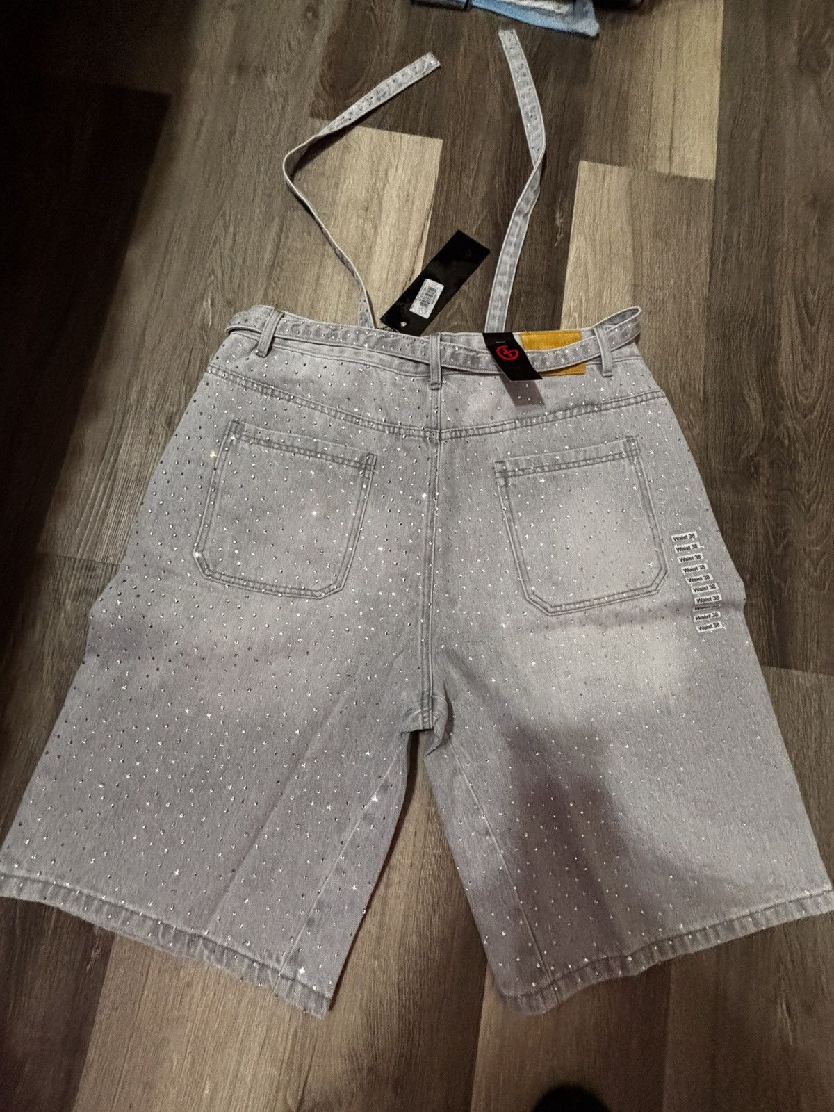 Other Royalty DFW gala crystal jorts Size US 38 / EU 54 - 4 Thumbnail