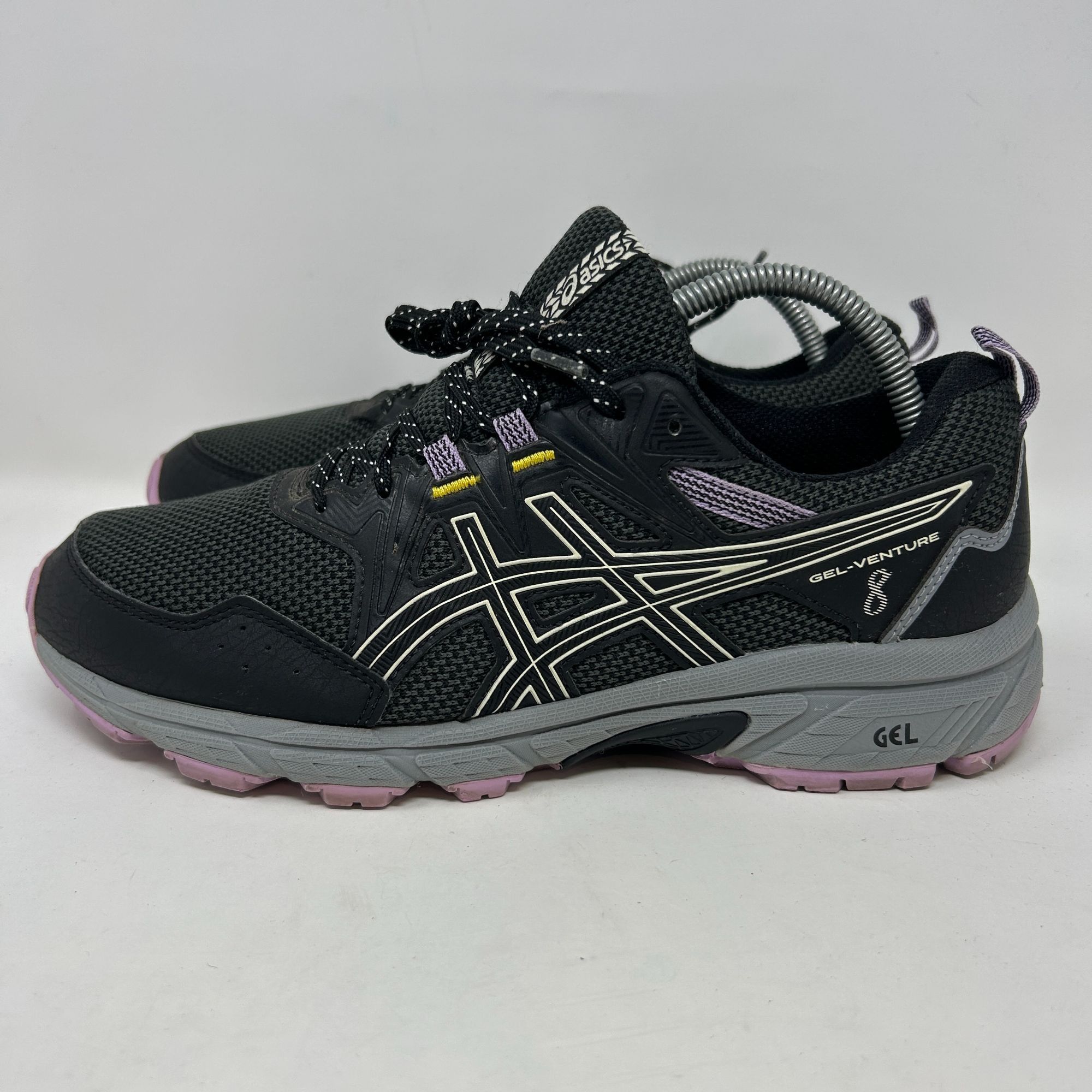 Asics Asics Gel-Venture 8 Womens Trail Running Shoes Size 10 Black Size US 10 / IT 40 - 1 Thumbnail