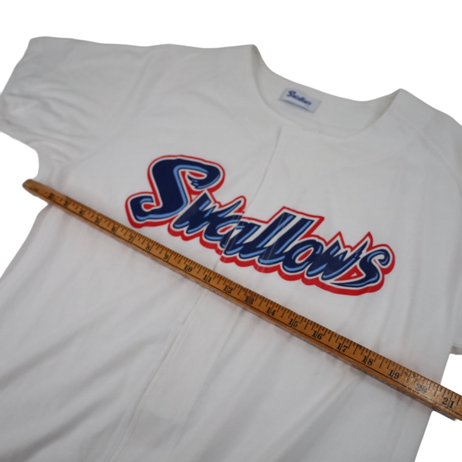 Vintage Vintage Tokyo Yakult Swallows Baseball Jersey Size US L / EU 52-54 / 3 - 8 Thumbnail