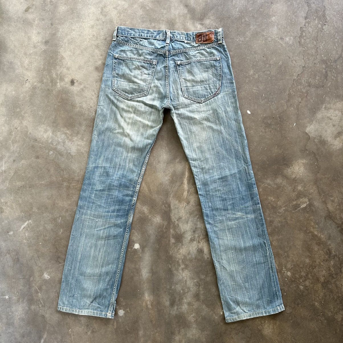 Japanese Brand W32 Vintage Banana Republic Redline Faded Denim Jean Pant Size US 32 / EU 48 - 12 Thumbnail