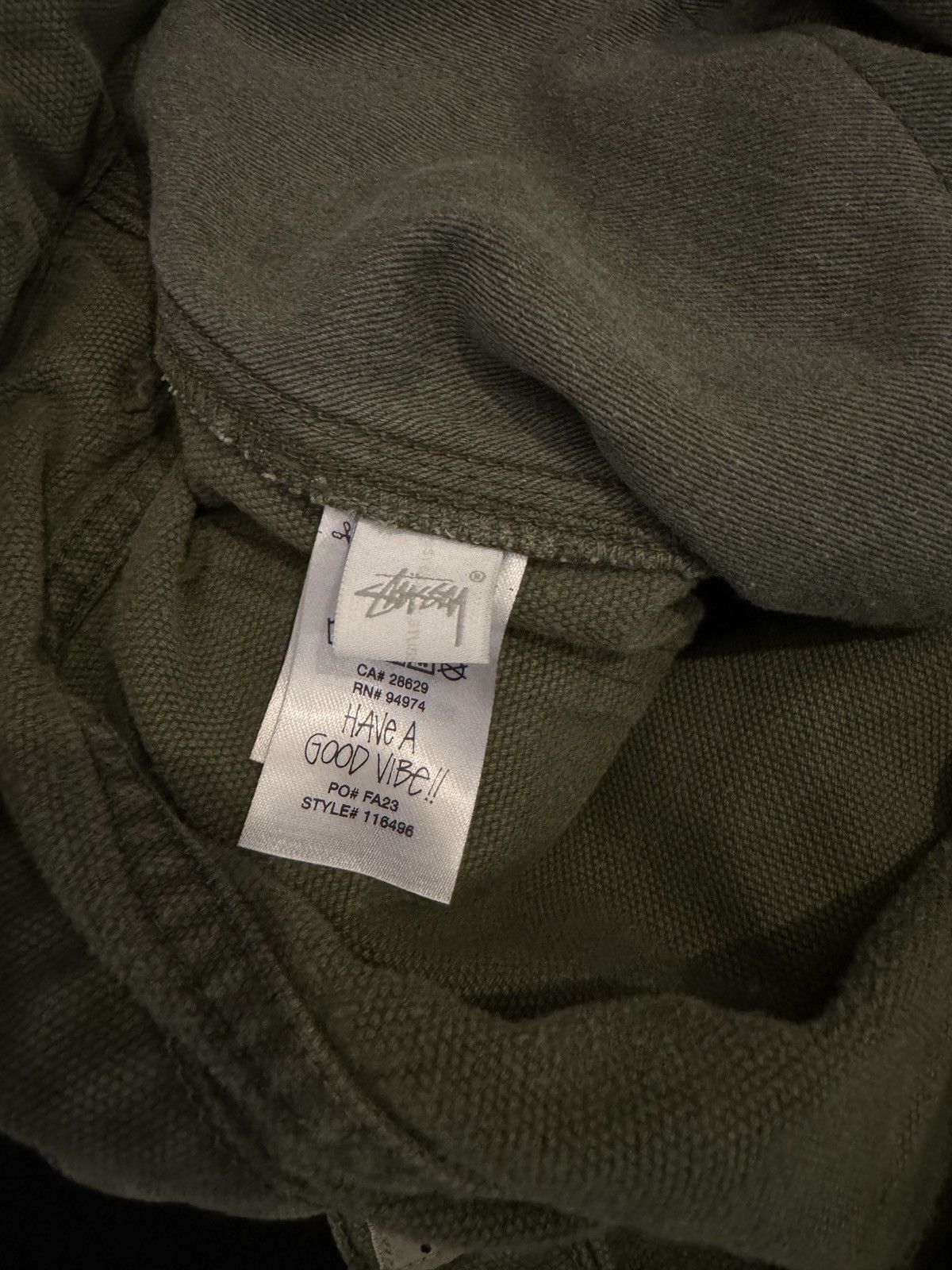 Other STUSSY DOUBLE KNEE DENIM CARPENTER WORK PANTS 34 Size US 34 / EU 50 - 10 Thumbnail