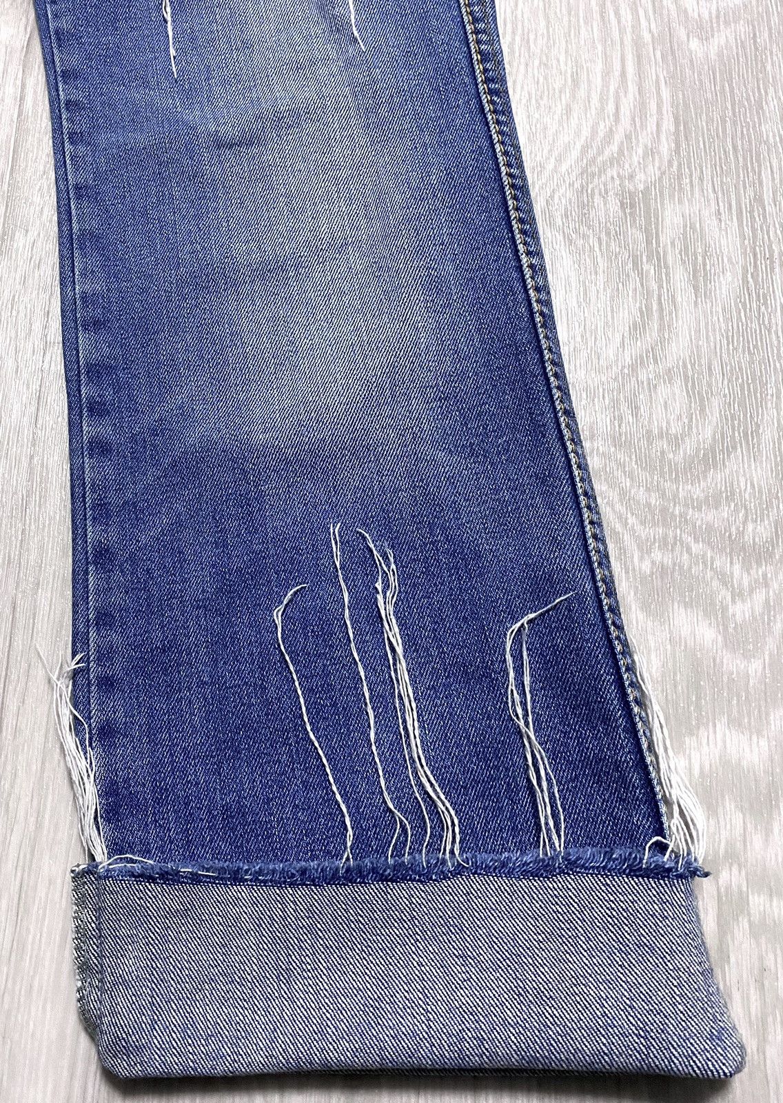 Roberto Cavalli Roberto Cavalli Washed Torn Fringed Distressed Jeans Denim Size 27" / US 4 / IT 40 - 9 Thumbnail